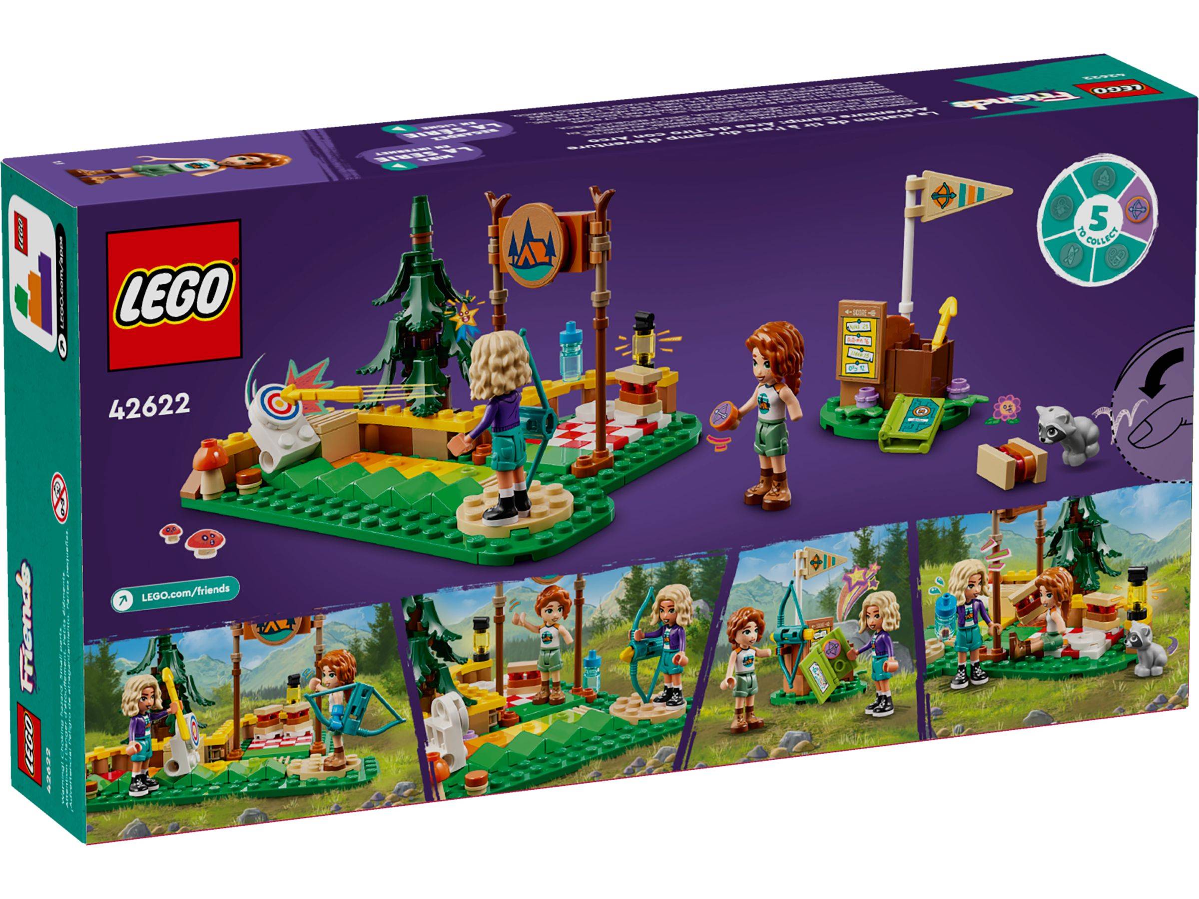 LEGO® Friends 42622 Bogenschießen im Abenteuercamp