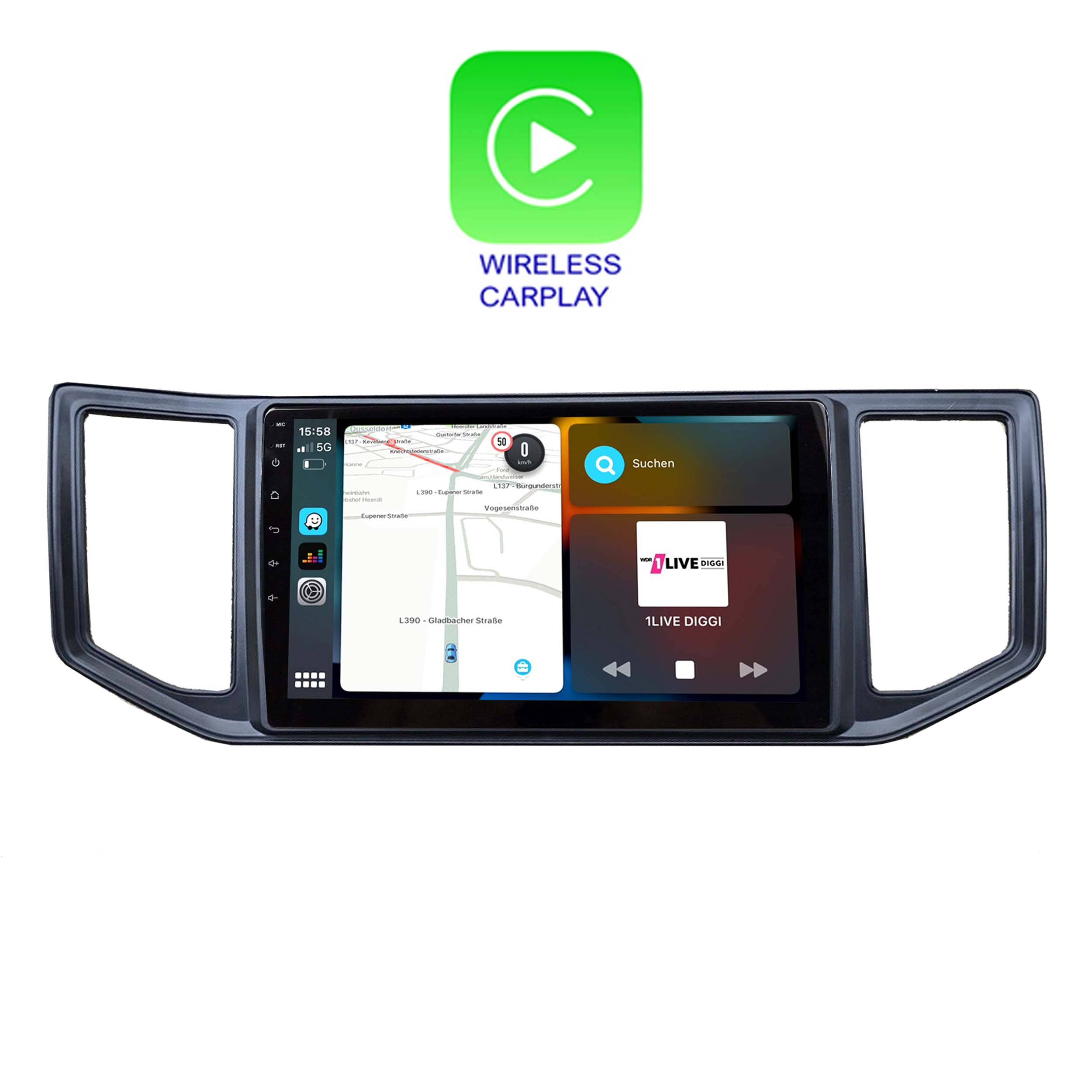 Für Skoda Kamiq 10" Touchscreen Android Autoradio Navi GPS CarPlay
