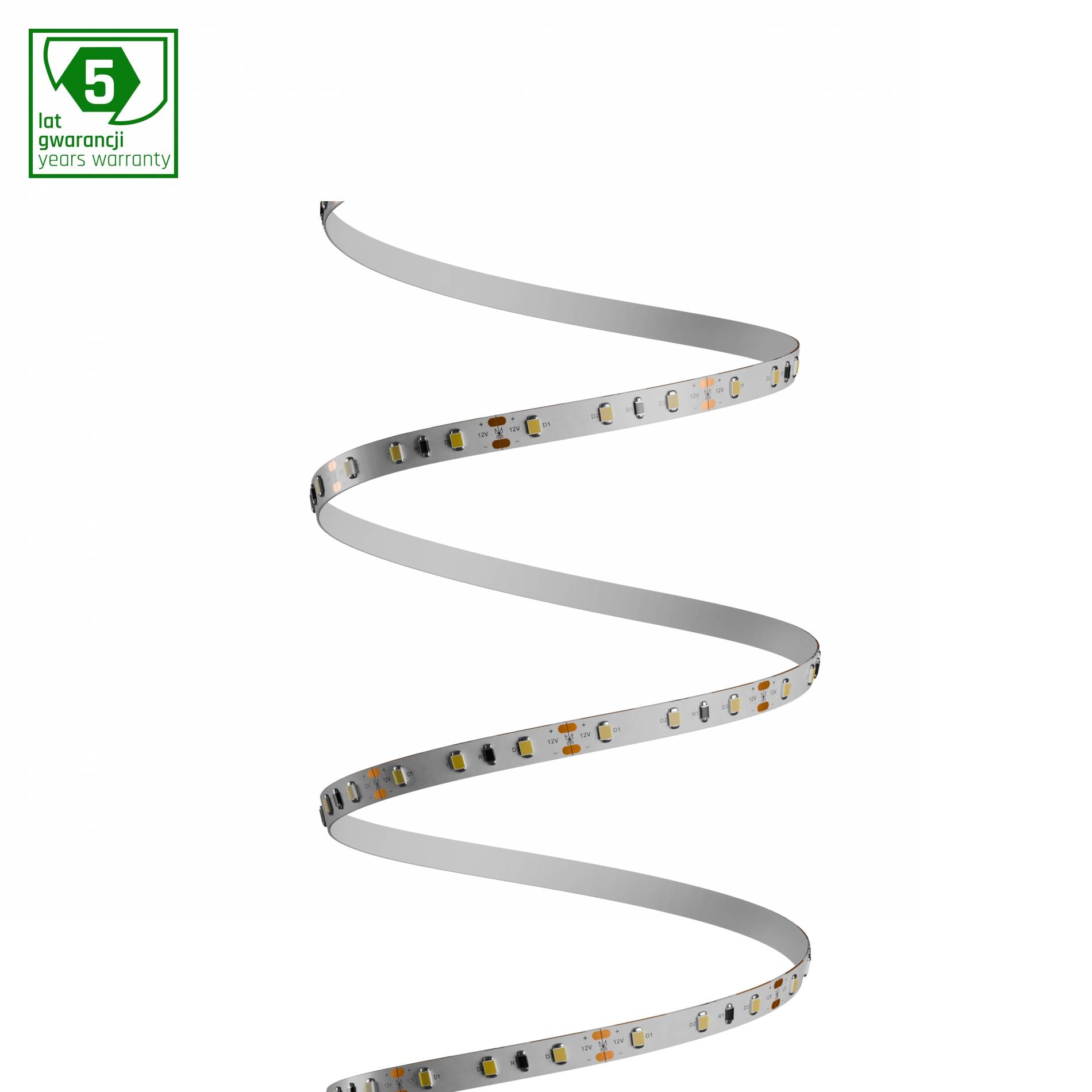 Spectrum LED Streifen 4,8W Strip 5m 336lm 120° IP20 12V Neutralweiß 4000K DIMMBAR