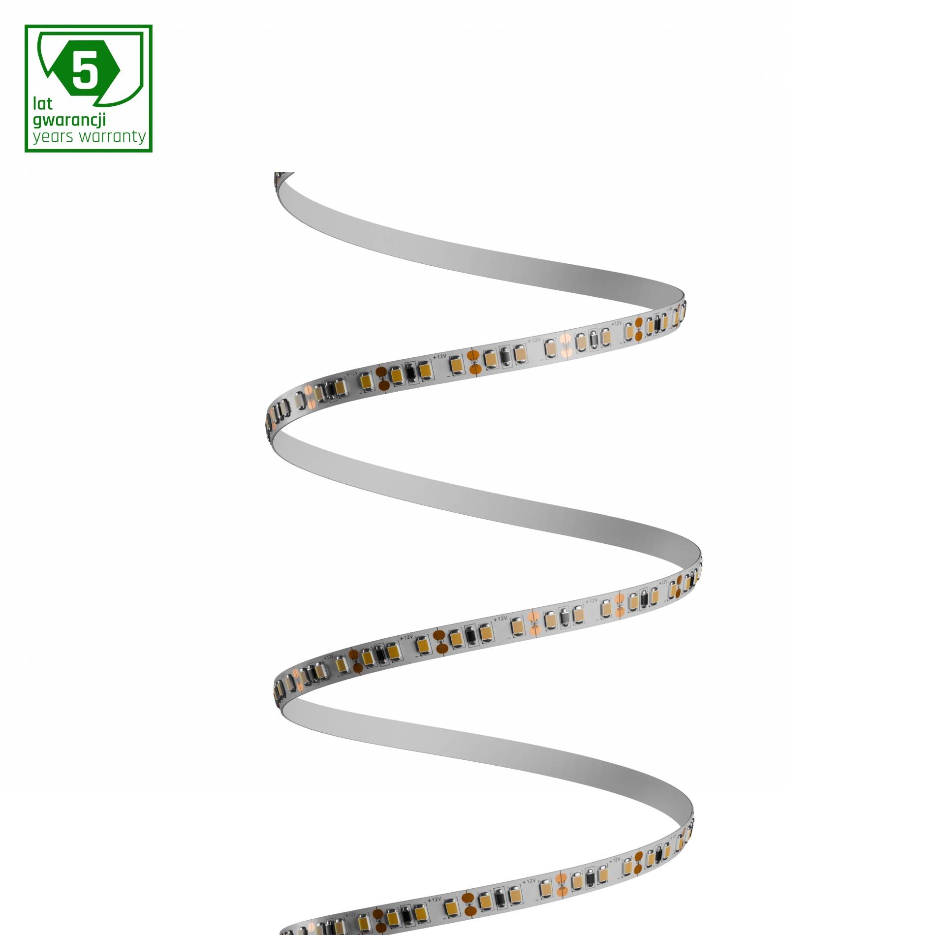 Spectrum LED Streifen 9,6W Strip 5m 730lm 120° IP20 12V Warmweiß 3000K DIMMBAR