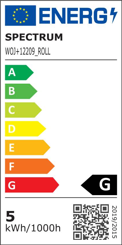 Spectrum LED Streifen 9,6W Strip 5m 730lm 120° IP20 12V Warmweiß 3000K DIMMBAR