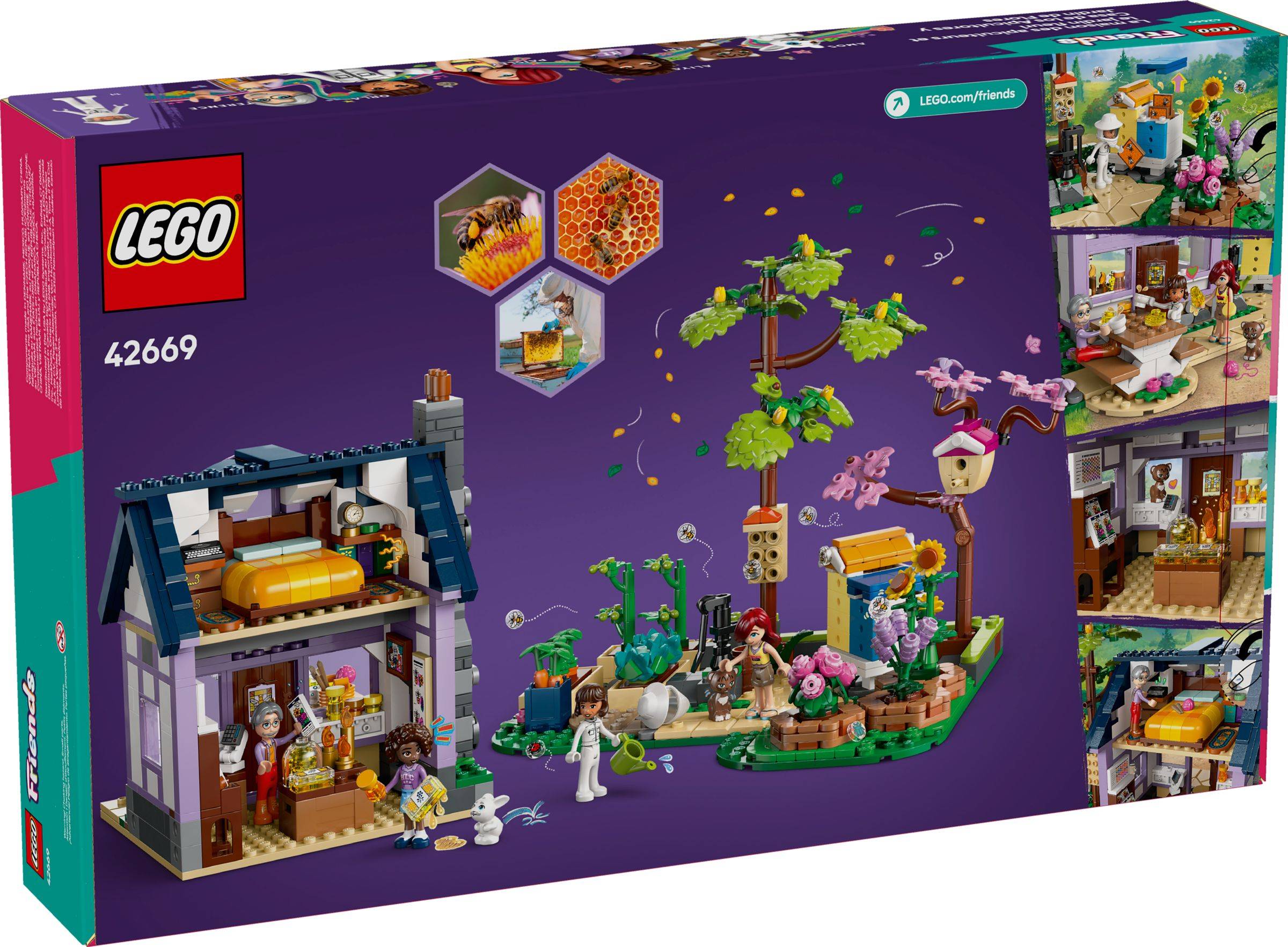 LEGO® Friends 42669 Haus und Blumengarten der Imker
