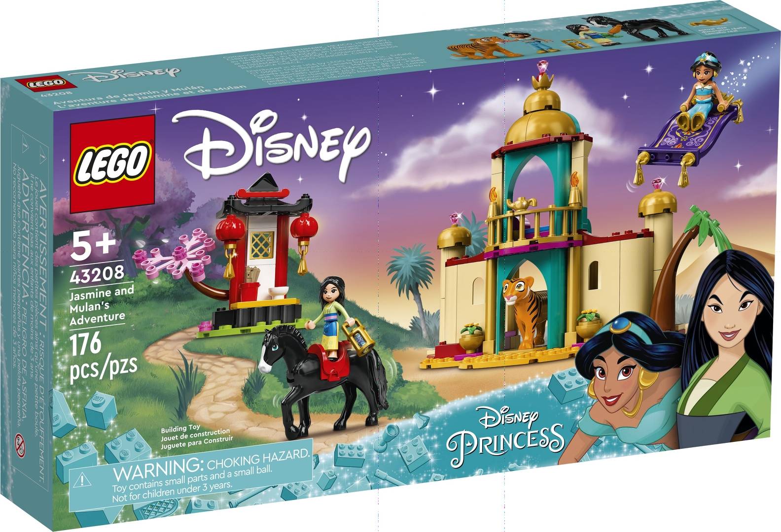 LEGO® Disney™ 43208 Jasmins und Mulans Abenteuer