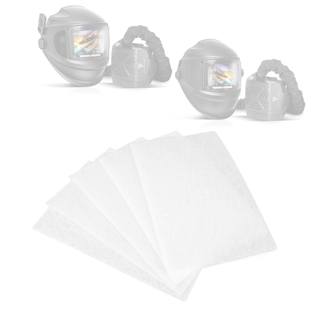 STAHLWERK Vorfilter für Gebläse-Einheit 5er-Set Frischluft-Schweißhelme