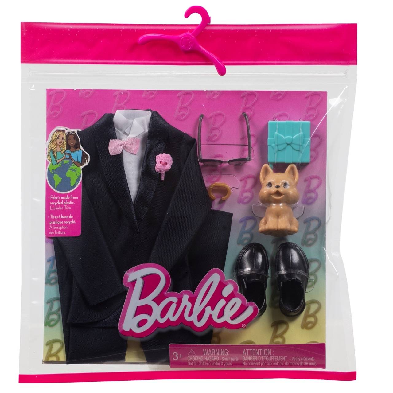 Mattel HWV77 - Barbie Fashions 2er-Pack Bräutigam Mode