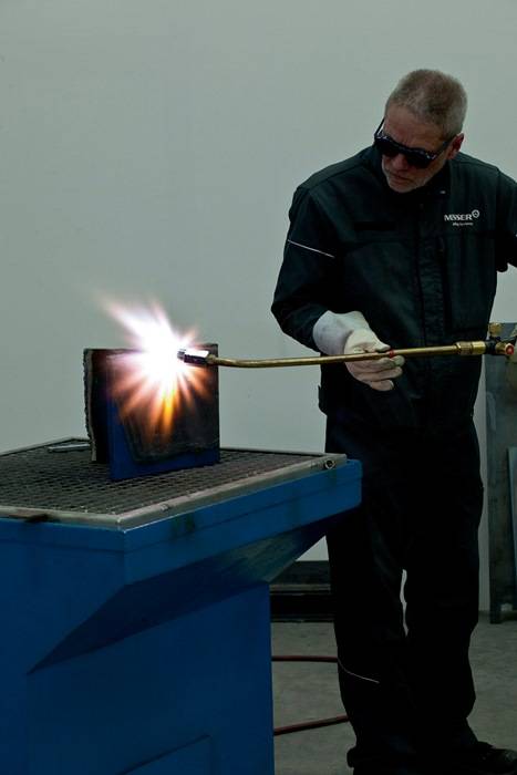 Wärmeinsatz STAR F-PMY Einsatzgr.12 L.420mm Propan,Methan,Mapp MESSER-CUTTING