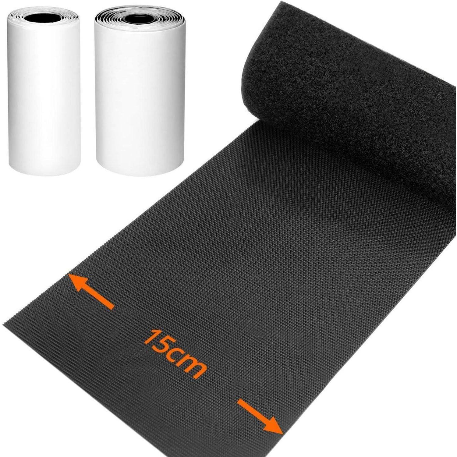 Klettband Extra Stark Schneidbar Nylon 15cm x 2M selbstklebend