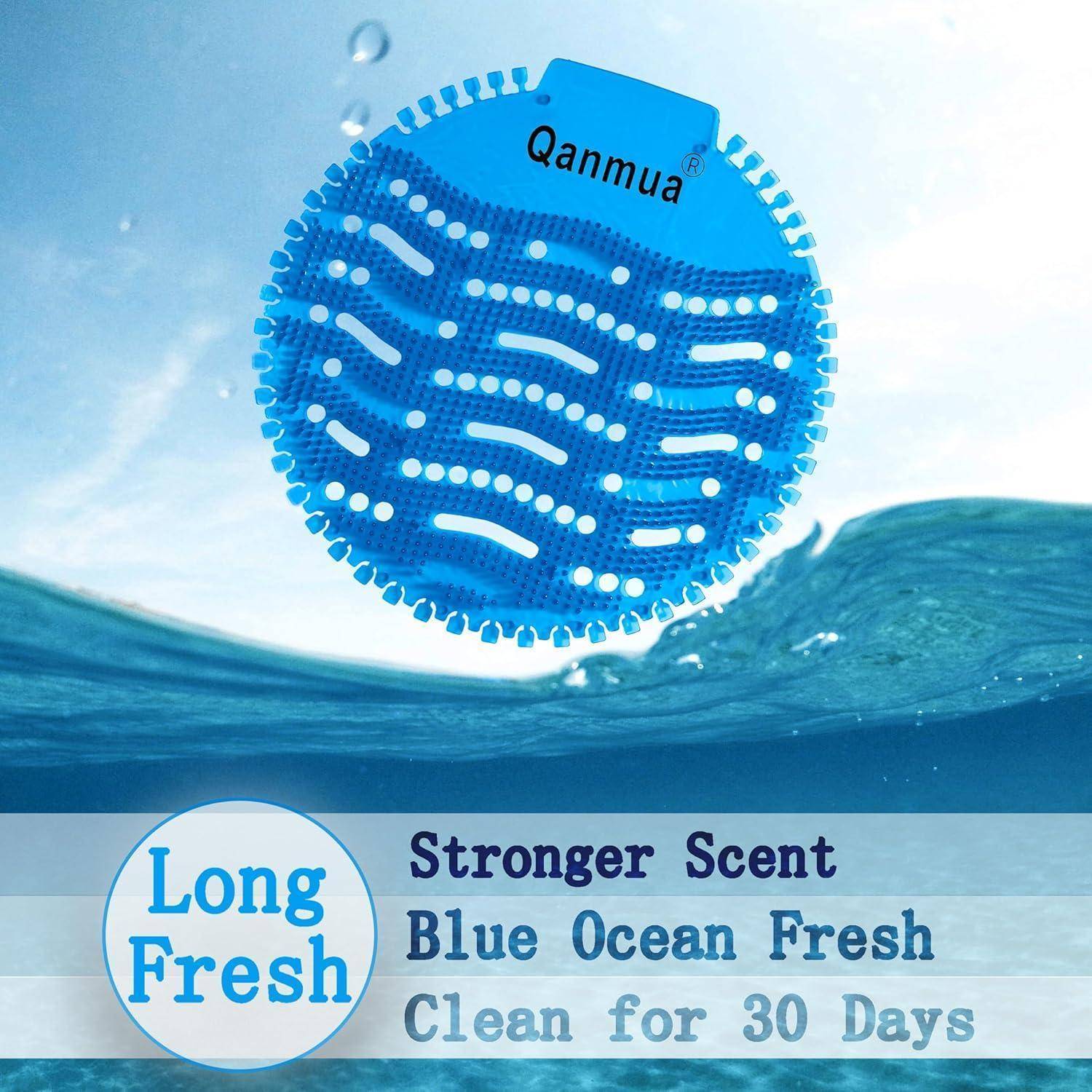 Urinalsieb mit Duft 12er Pack Blau Gelb Grün Matten für Pissoir Urinal