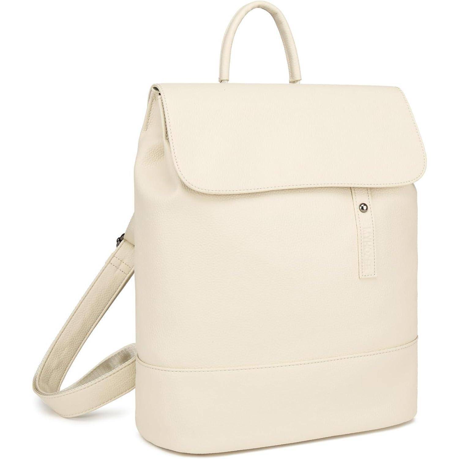 Rucksack Damen Cityrucksack elegant PU Leder Diebstahl Daypack