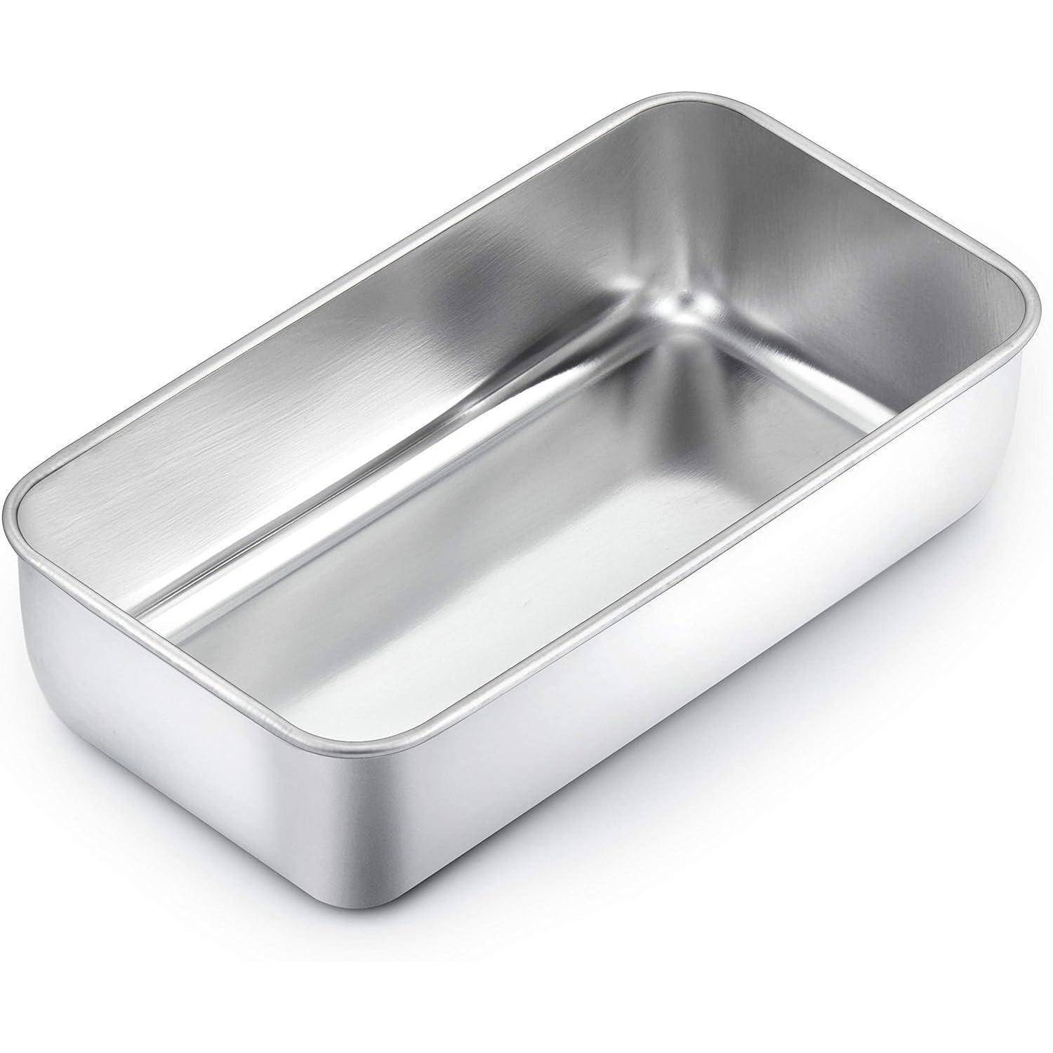Brotbackform Edelstahl 23,5x12,6x6cm Brot Kuchen Toast 1 Stück