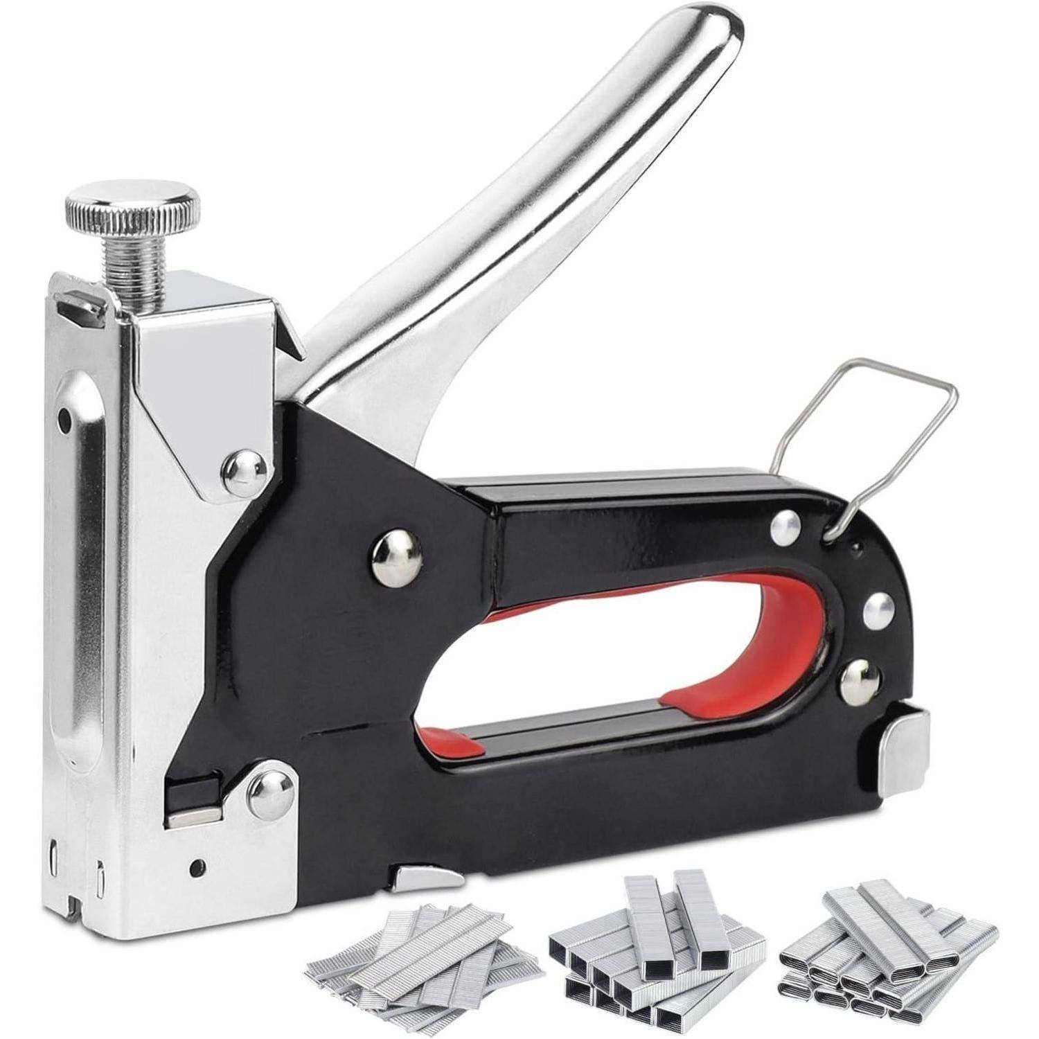 Handtacker Holz 3in1 3000 Klammern verstellbare Schlagkraft