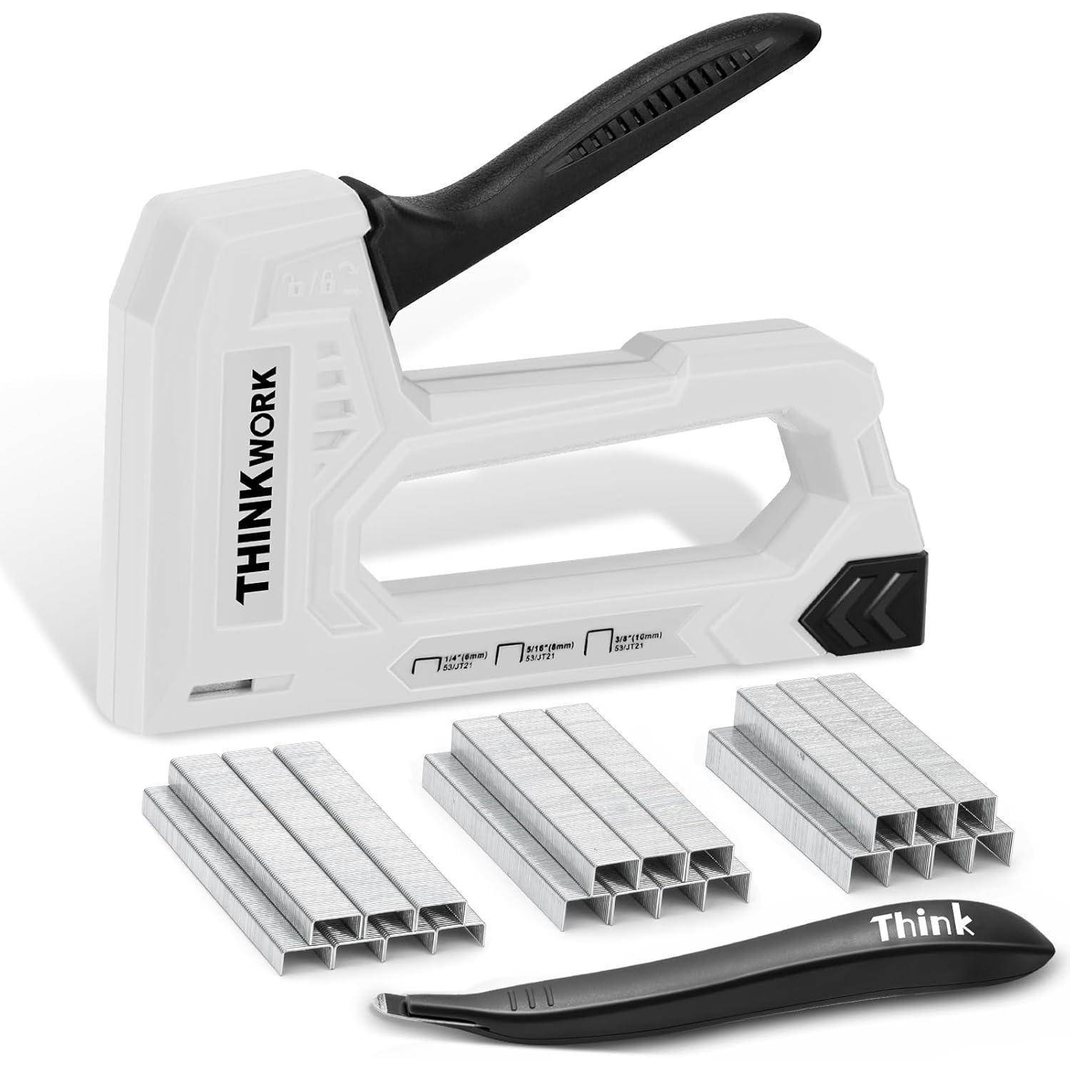 Handtacker 1600 JT21 Klammern Klammerentferner Holz Polster Grau