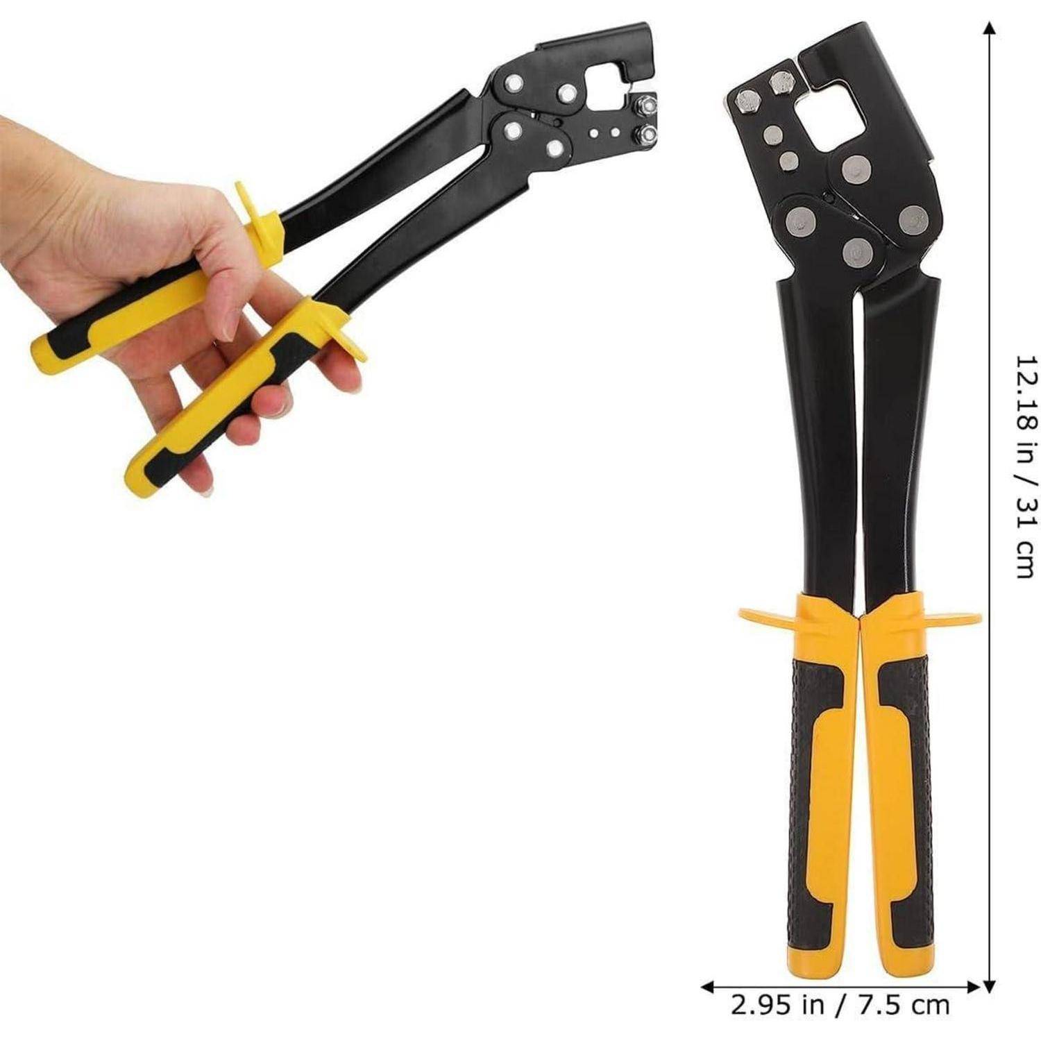 Stahlbolzen-Crimper für Stahlkiele 0,5-0,8 mm rutschfester Griff