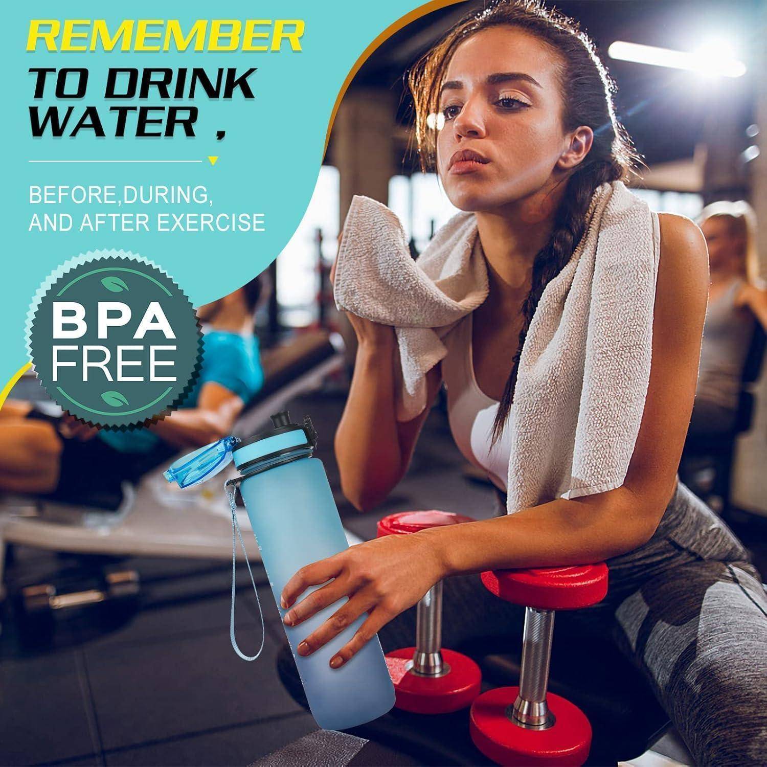 Sports Trinkflasche 1L BPA Frei Tritan mit