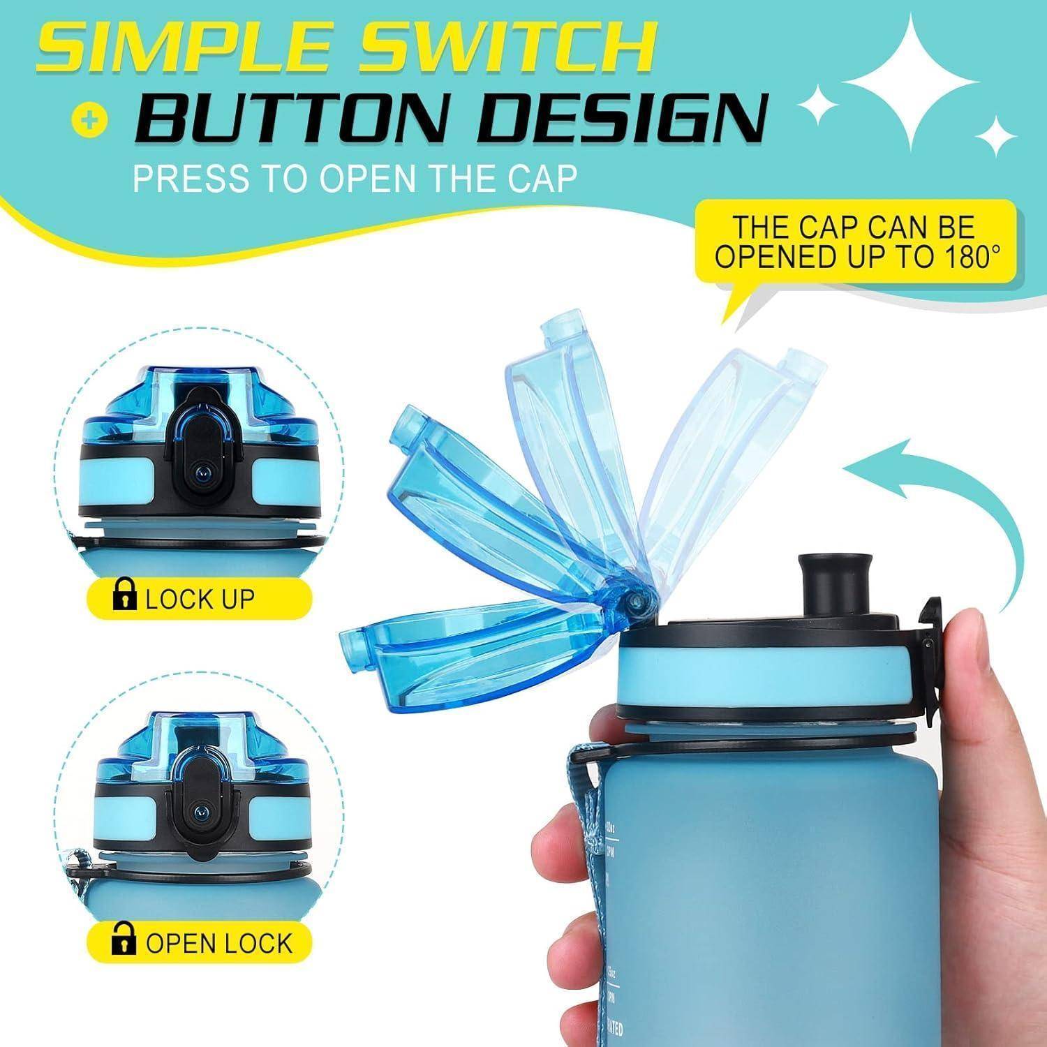 Sports Trinkflasche 1L BPA Frei Tritan mit