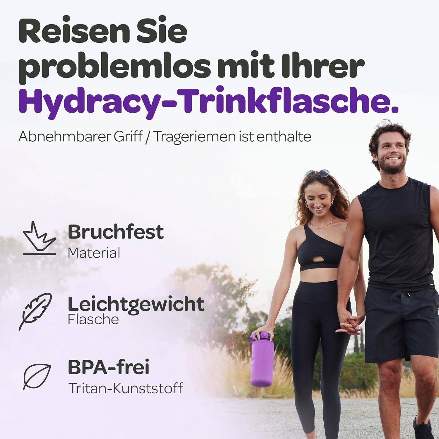 Trinkflasche Fruchteinsatz BPAfrei 2L - Schnelltrink Berry Blue
