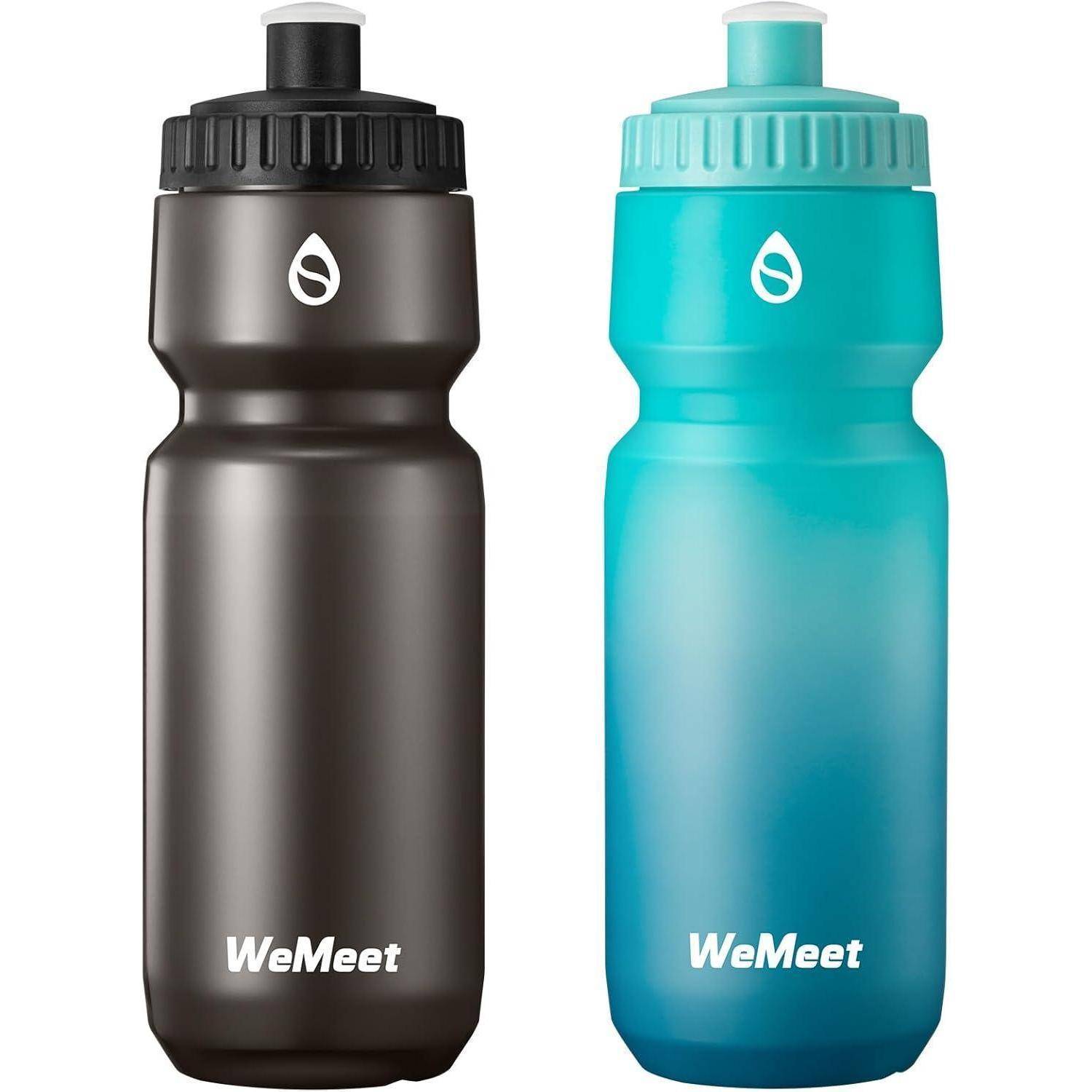 Trinkflasche Rennrad 700ml BPAfrei 700 ml Schwarz+grün Blau