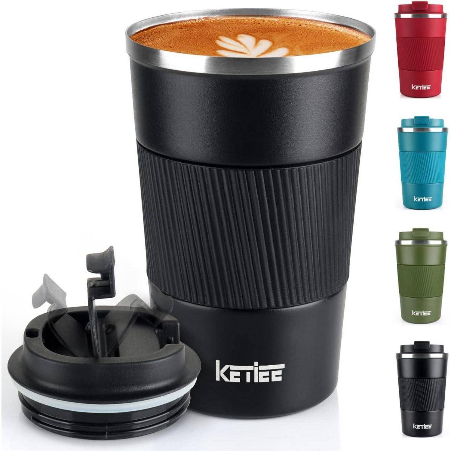 Thermobecher Kaffeebecher to Go Edelstahl Vakuum Isolierbecher 380ml