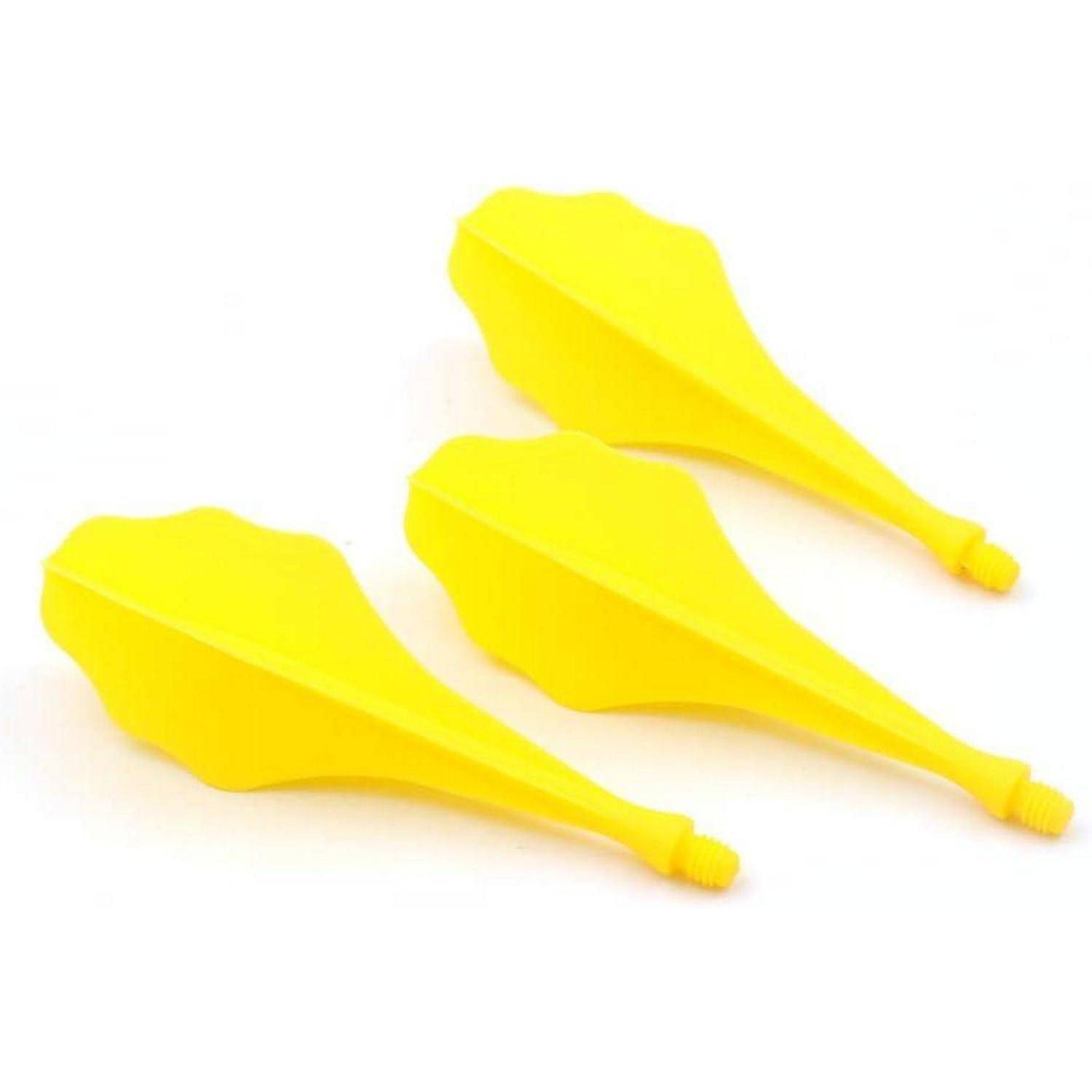 Neue integrierte Dartflüge gelbe Welle 3er-Set hochwertig