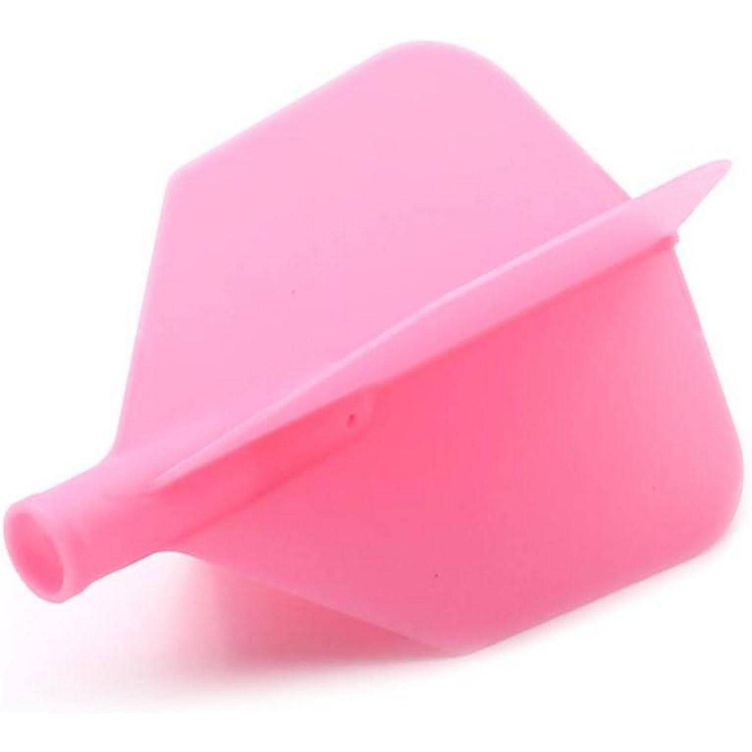 Ein rosa Silikon-Trichter, der Frauen beim Urinieren im Stehen hilft.