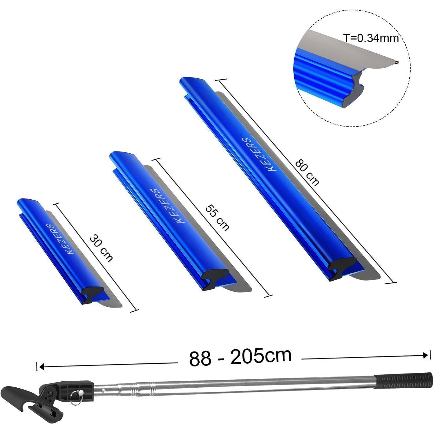 Flächenspachtel 30cm 55cm Edelstahlklinge Handlichkeit SK3CH