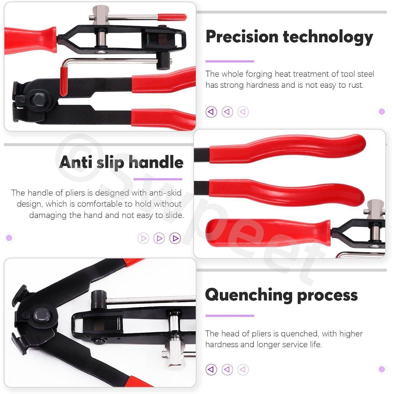 CV Boot Clamps Adjustable CV Boot Band Clamps with Boot Clamp Pliers