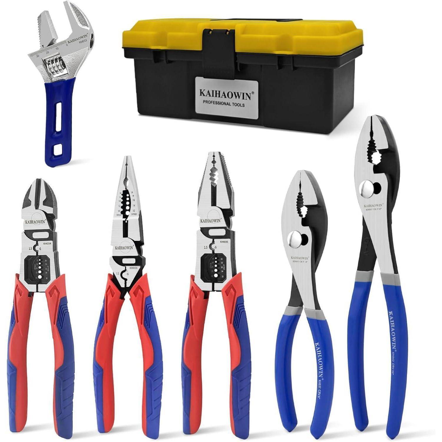 Zangenset Seitenschneider Kombizange Spitzzange Reparatur Set