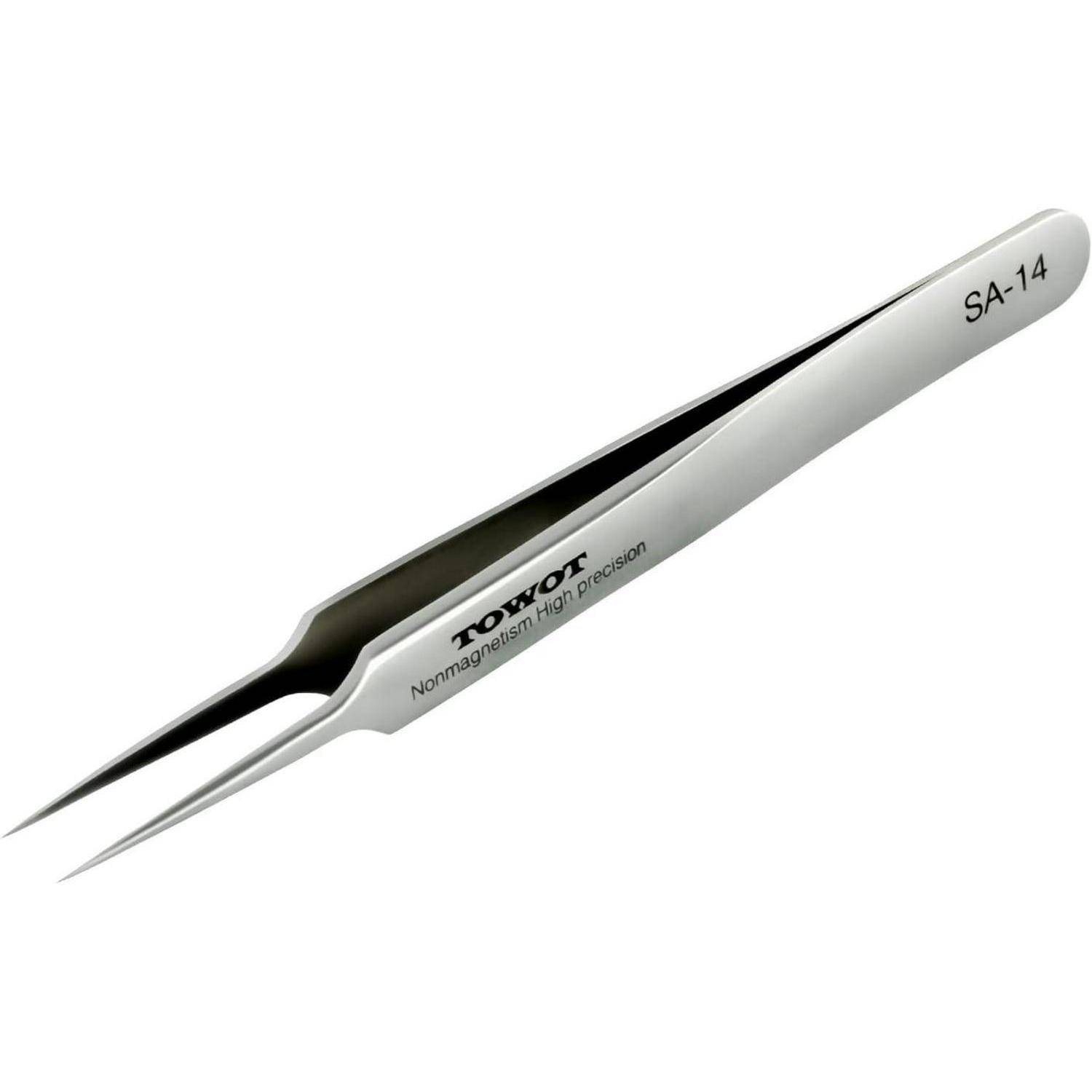 Präzisionspinzette Edelstahl Super Fine Tip Straight(110mm)