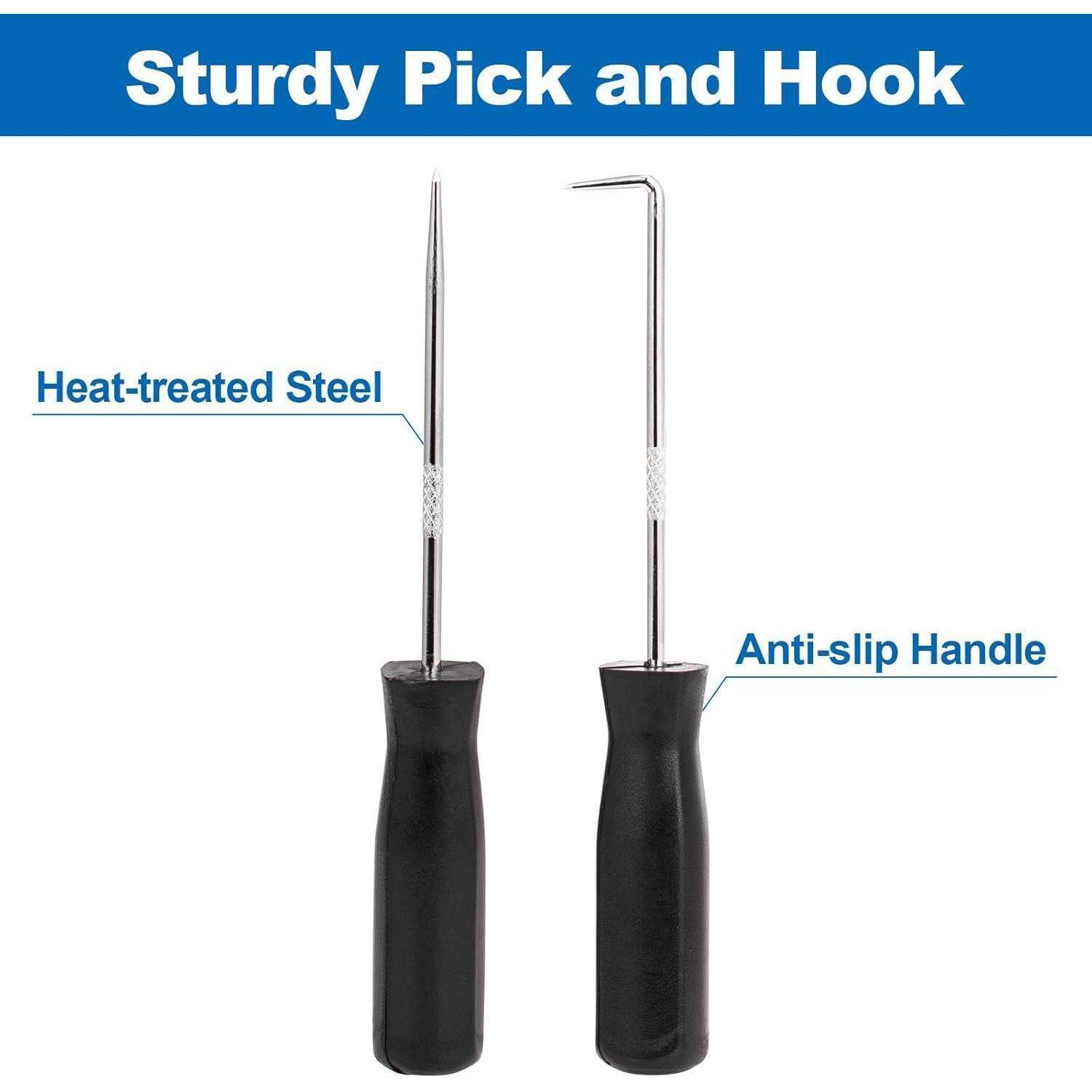 Sprengringzangen-Set 10-teilig intern extern gebogen Koffer