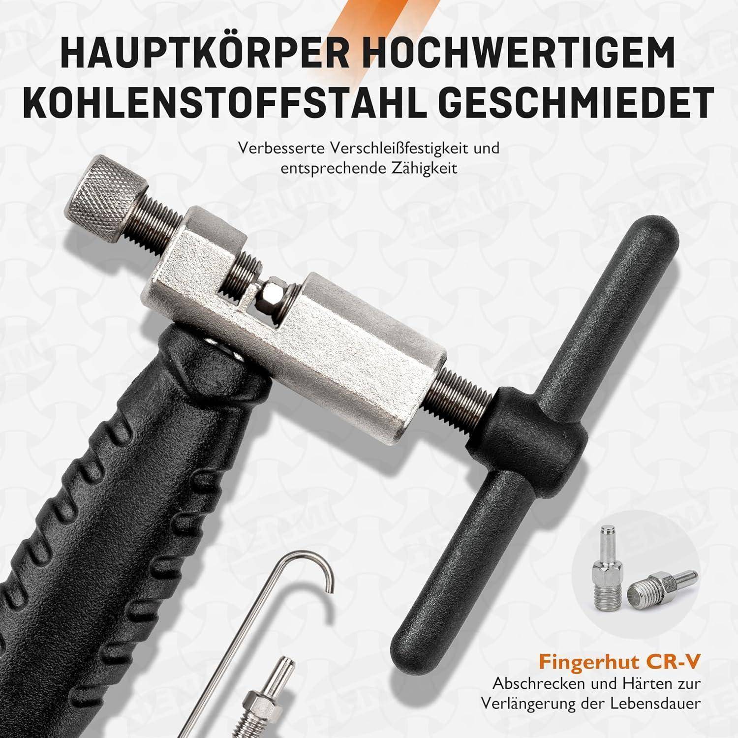 Kettennieter Fahrrad 6-12 fach Reparatur mit Ersatzpin