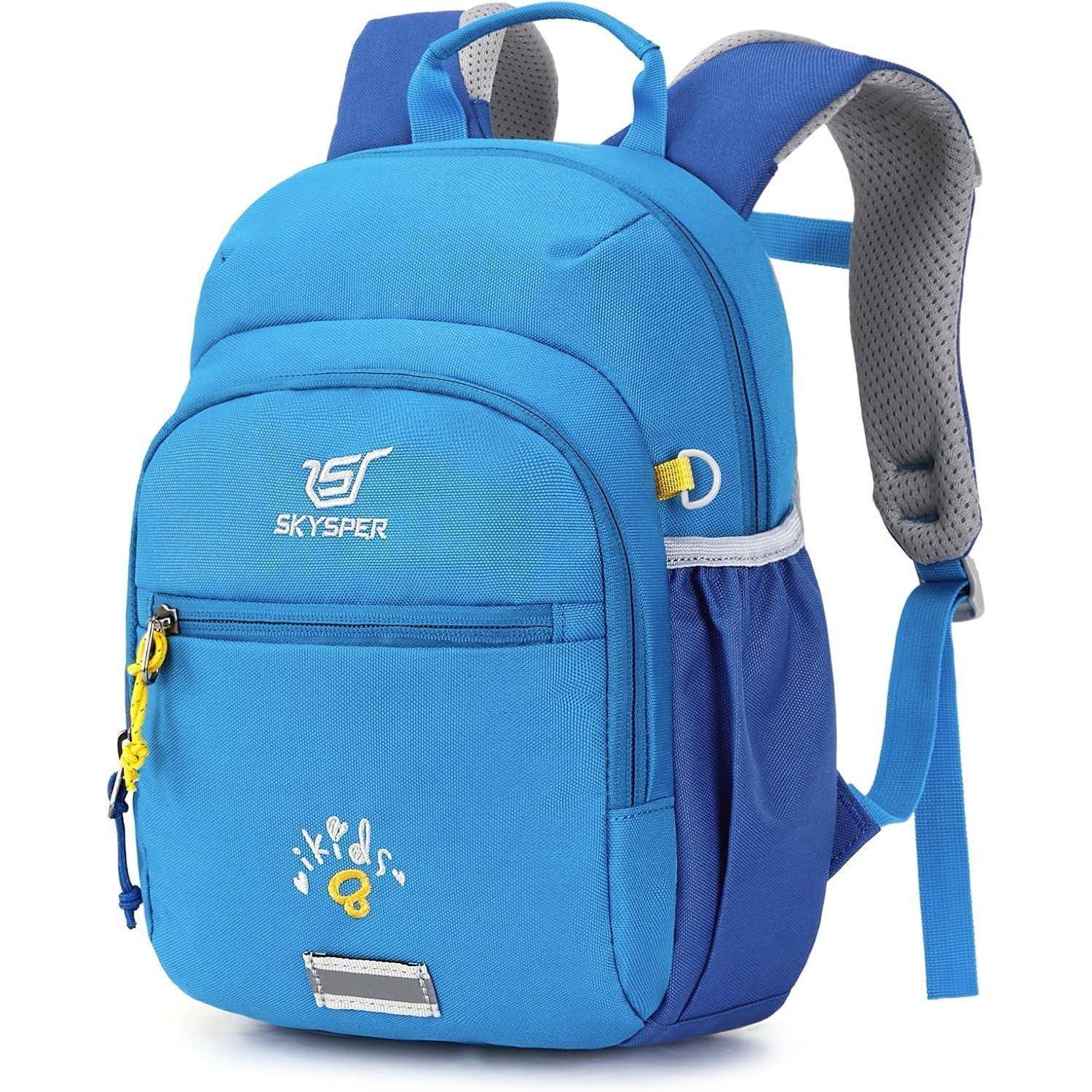 Kinderrucksack 8L Wanderrucksack Kinder Jungen Mädchen Brustgurt