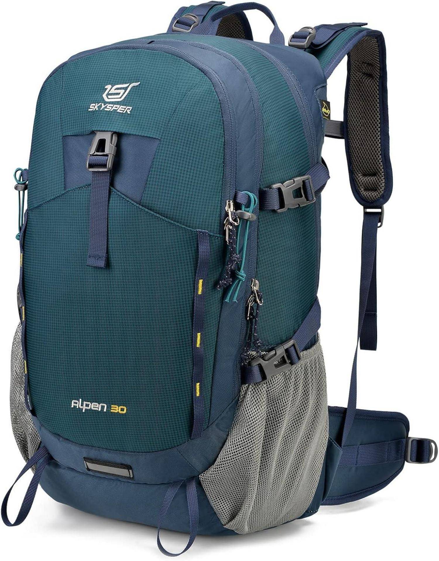 Wanderrucksack 30L Trekkingrucksack Wasserfest Rückenbelüftung Outdoor
