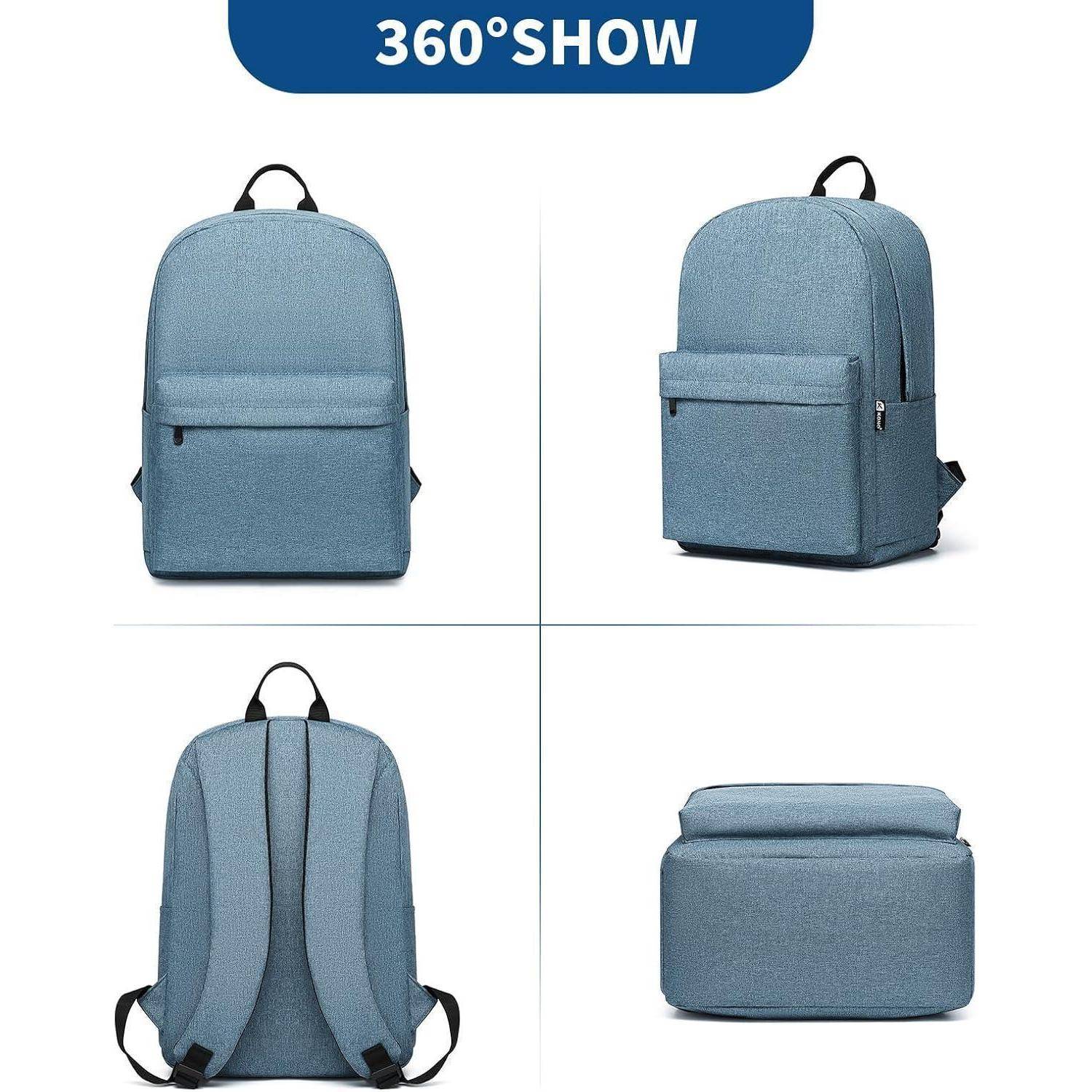 Schulrucksack College-Rucksack leichte Schultasche für