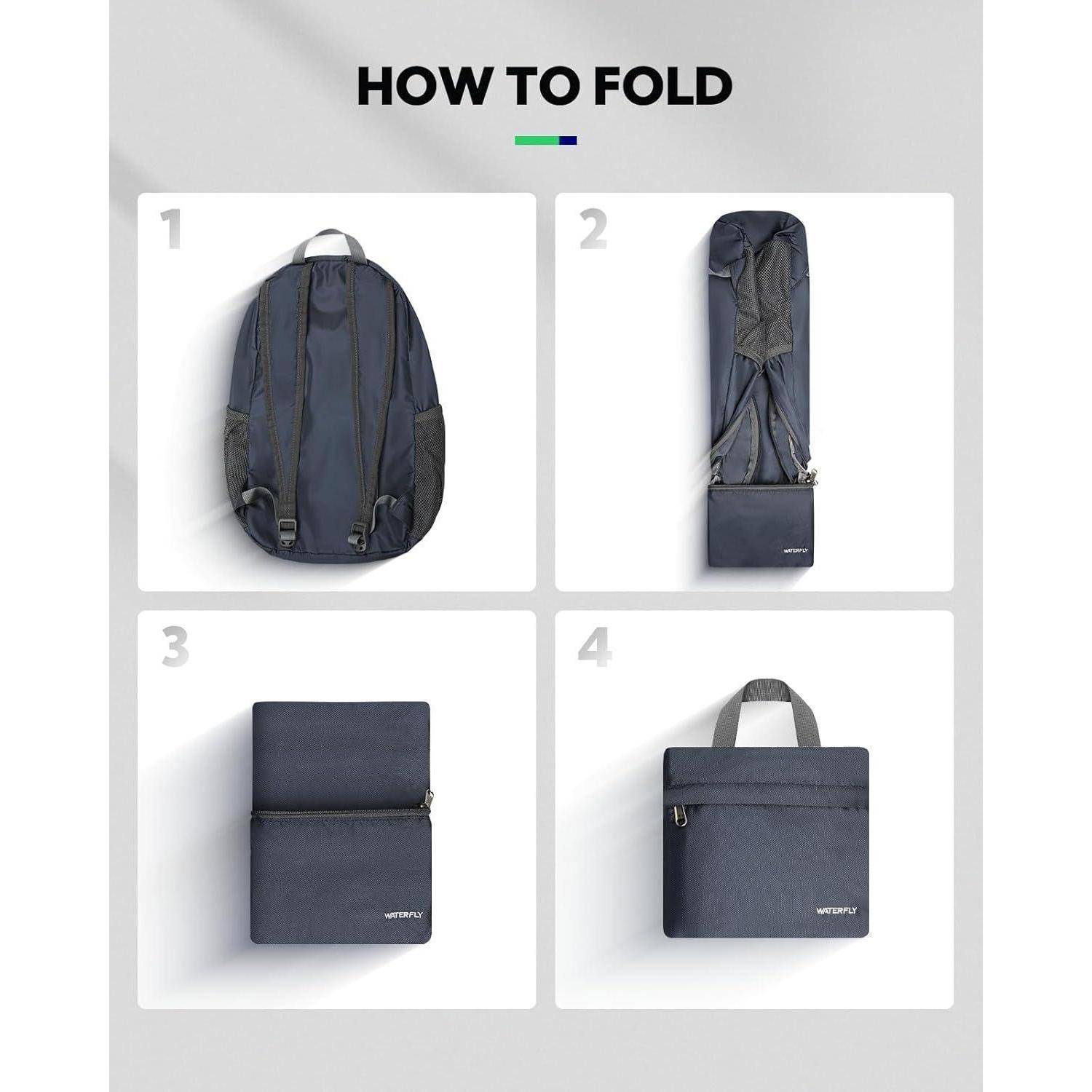 Ultraleichter Faltbarer Wanderrucksack 18L für Sport Outdoor Reisen