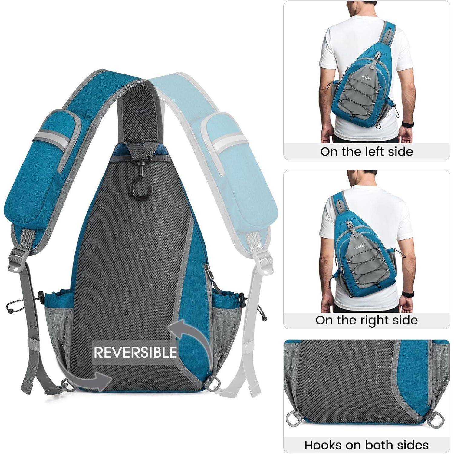 Sport-Schultertasche Pickleball Brusttasche Schläger Tasche Sling