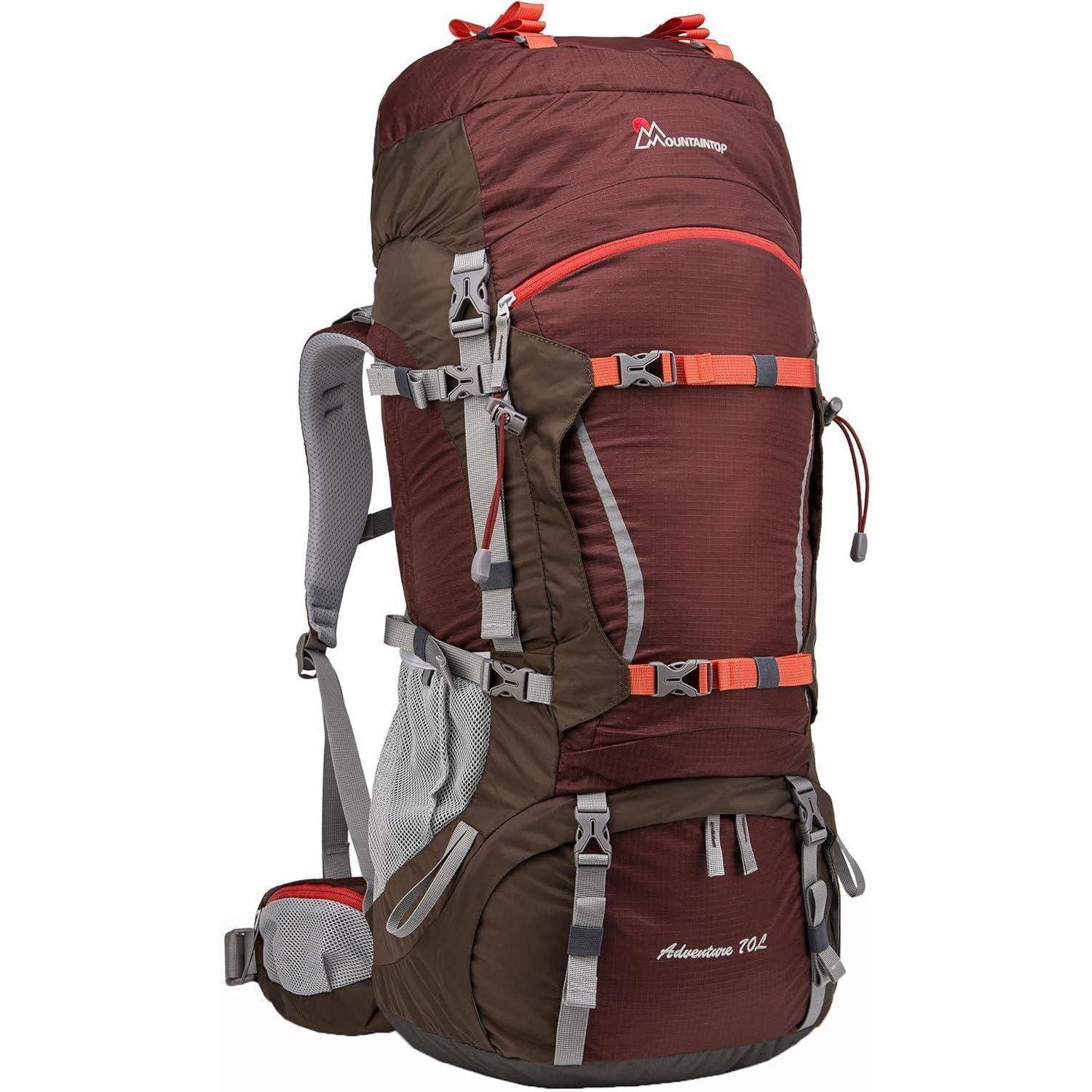 70L Trekkingrucksack Innenrahmen Wanderrucksack Herren Damen