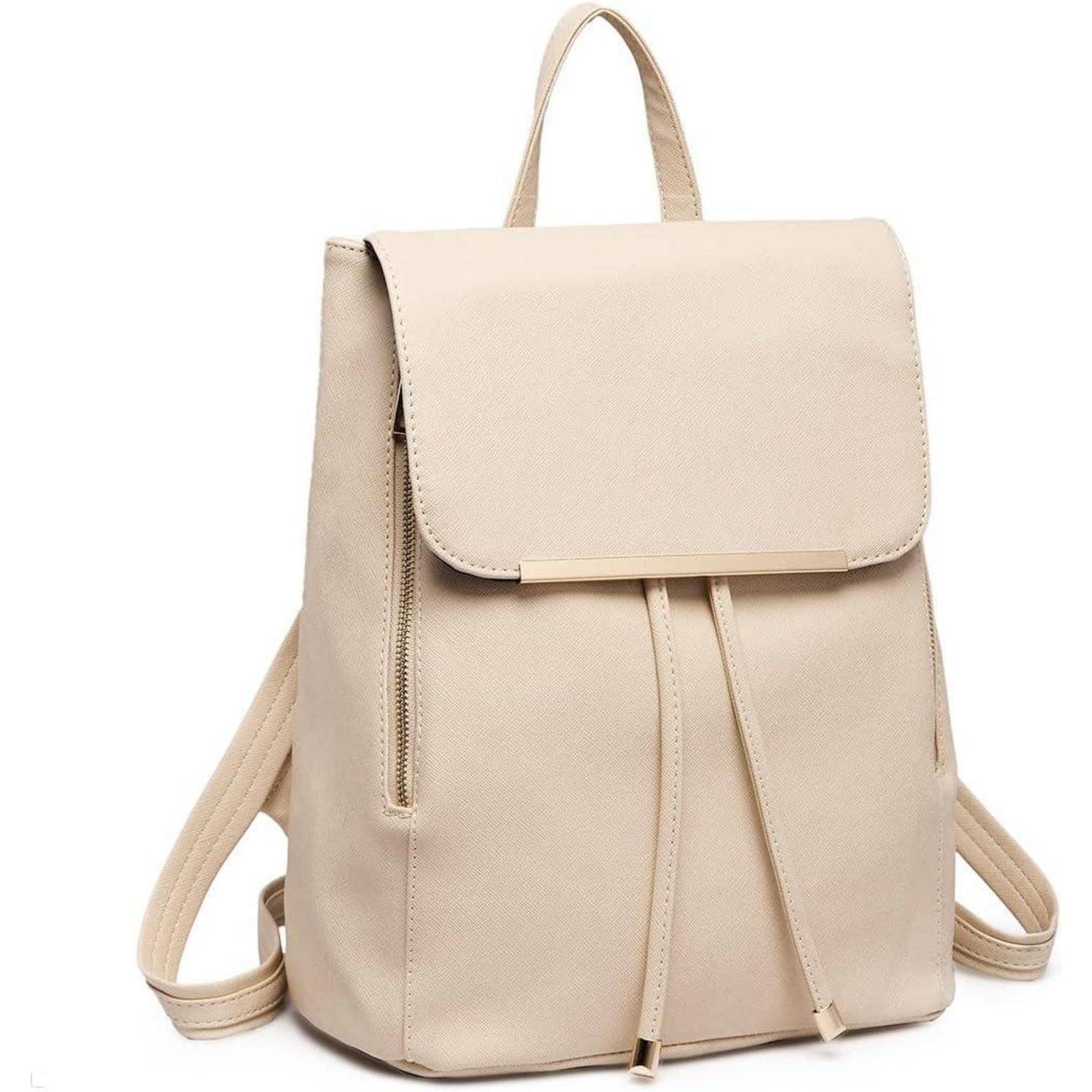 Damen Rucksack Klein Wasserdicht Cityrucksack PU Leder Modern Reisen