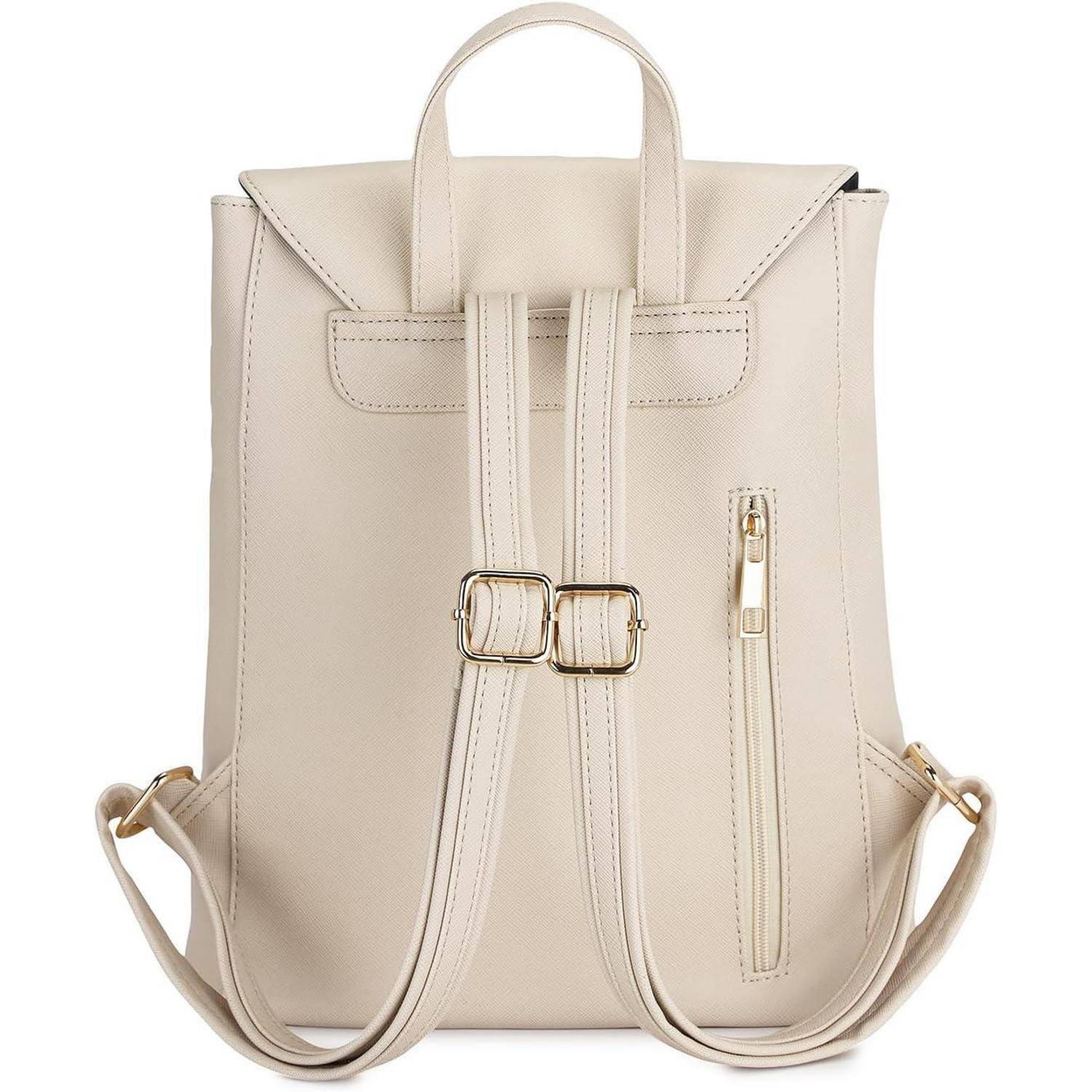 Damen Rucksack Klein Wasserdicht Cityrucksack PU Leder Modern Reisen