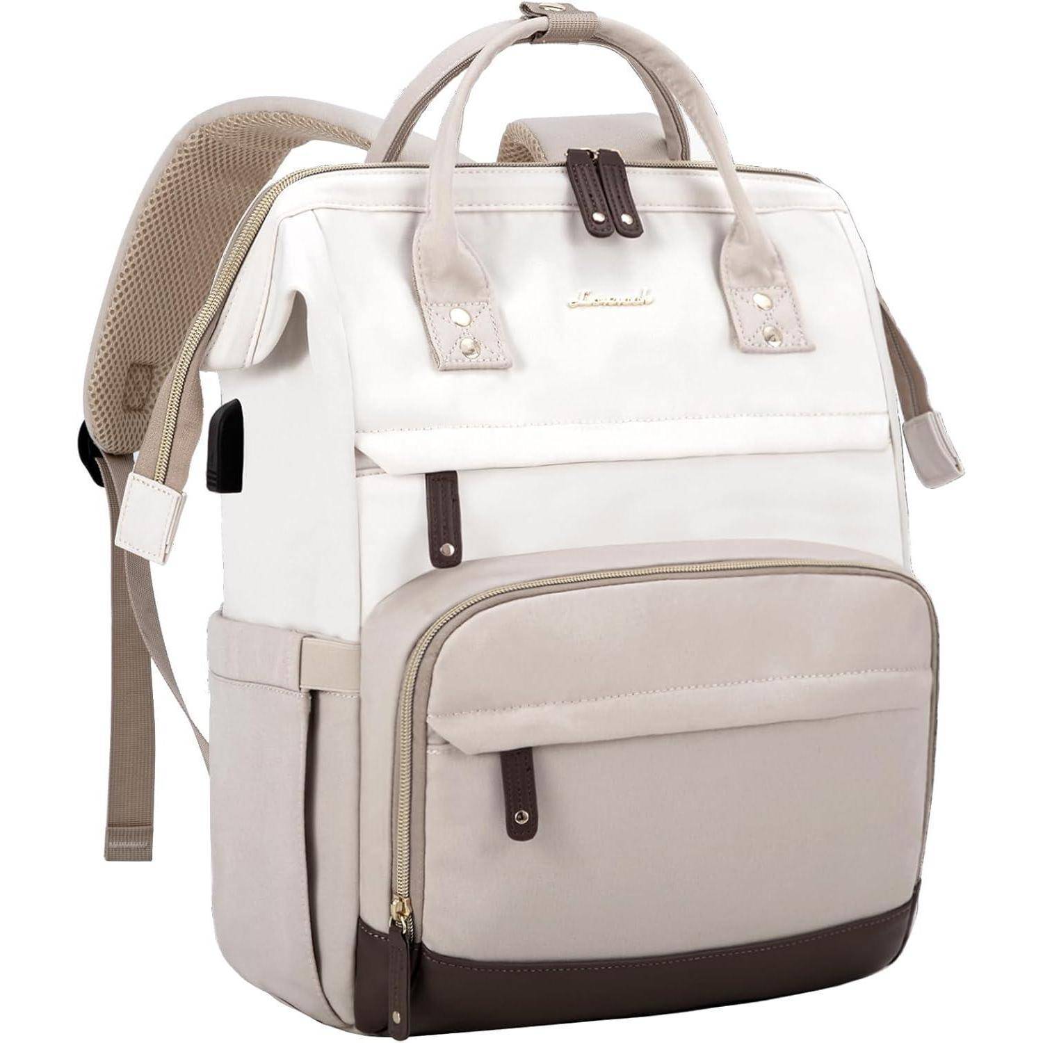 Damen Rucksack Laptop 15.6 Zoll Schulrucksack Mädchen Teenager