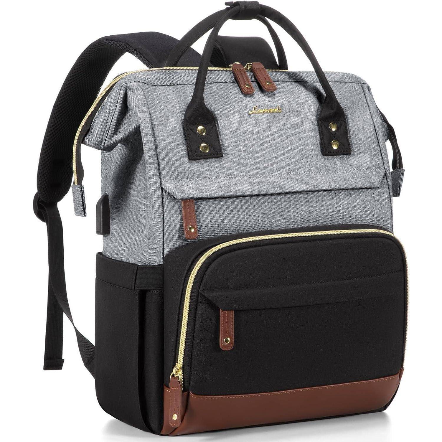 Damen Rucksack Laptop 15.6 Zoll Schulrucksack Mädchen Wasserdicht