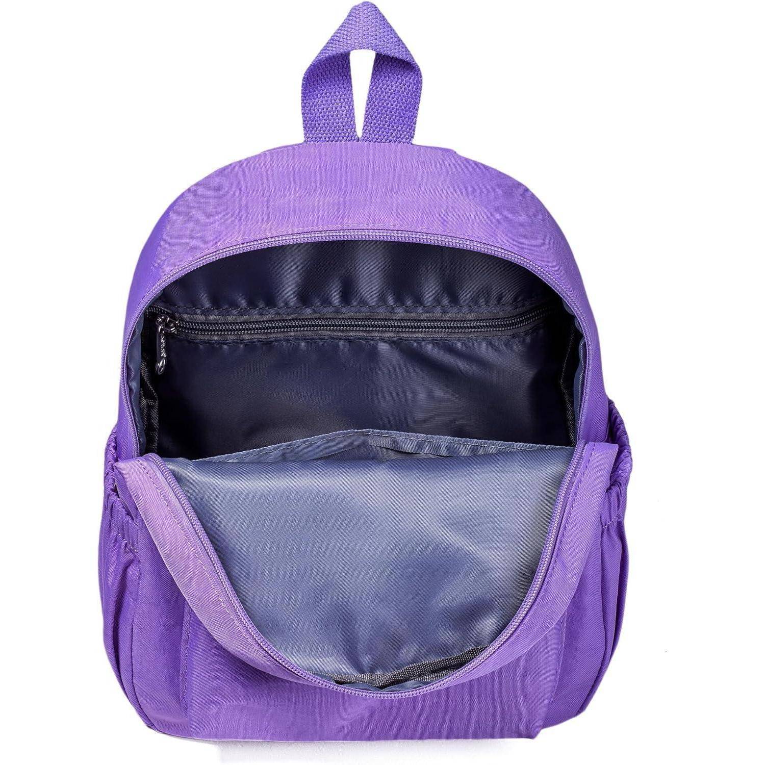 Rucksack Mini Damen Leicht Klein Schultertasche Daypack 7L Hellviolett