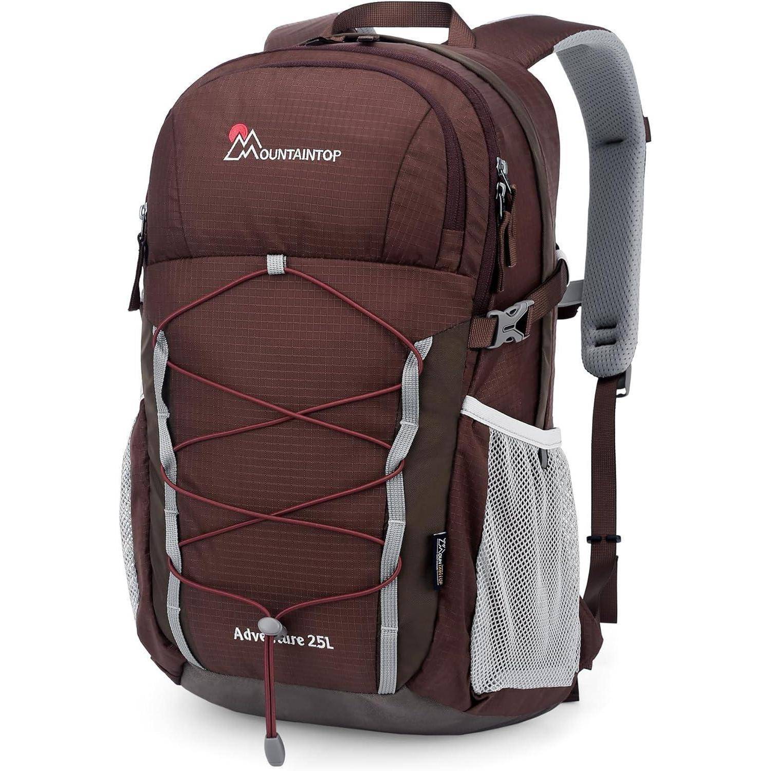 Wanderrucksack Trekkingrucksack Herren Damen 25L 40L 25l-rot