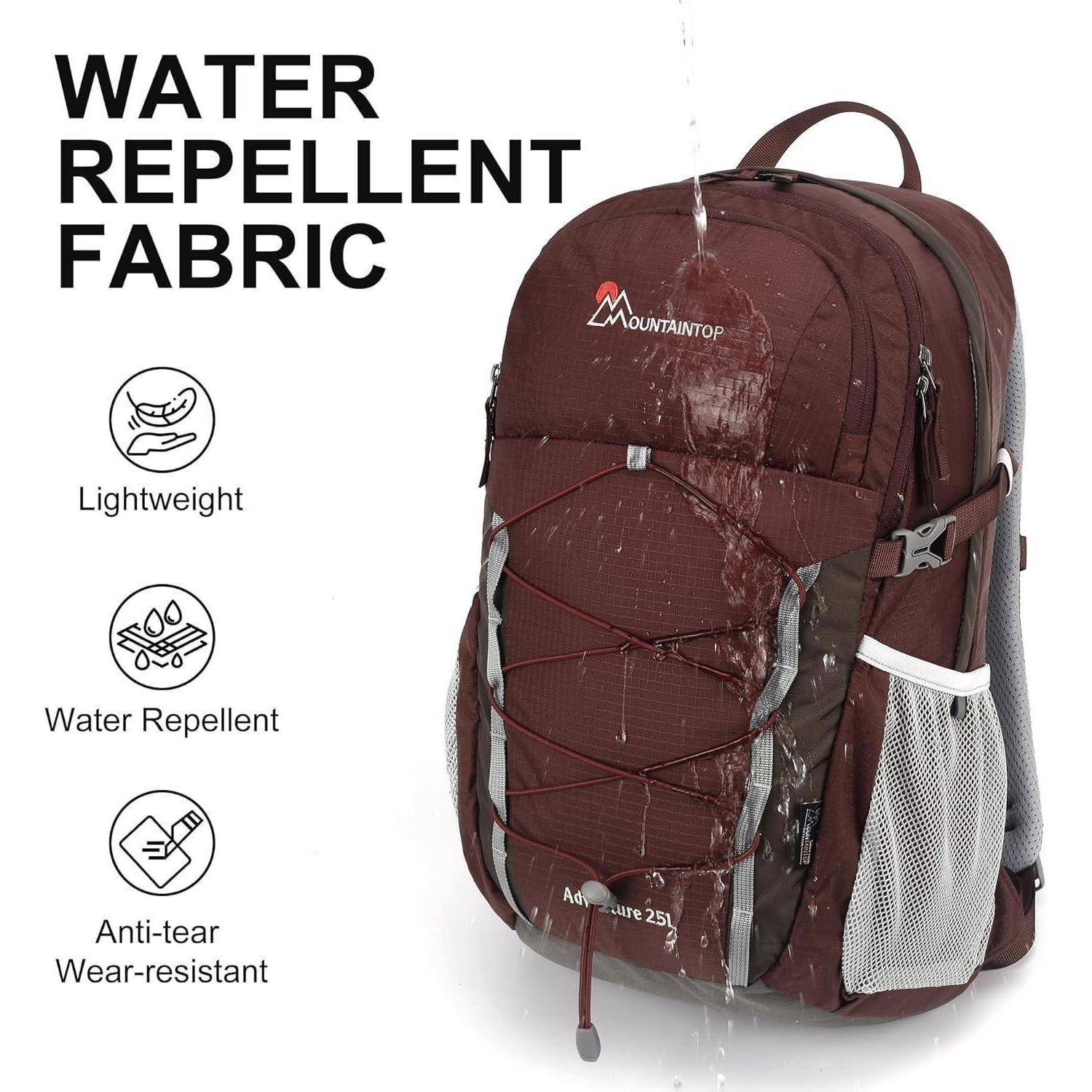 Wanderrucksack Trekkingrucksack Herren Damen 25L 40L 25l-rot