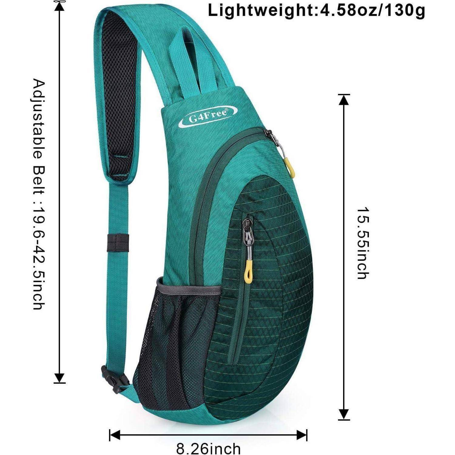 Rucksack Brusttasche Sling Schulter Wandern Radfahren S Blauer See