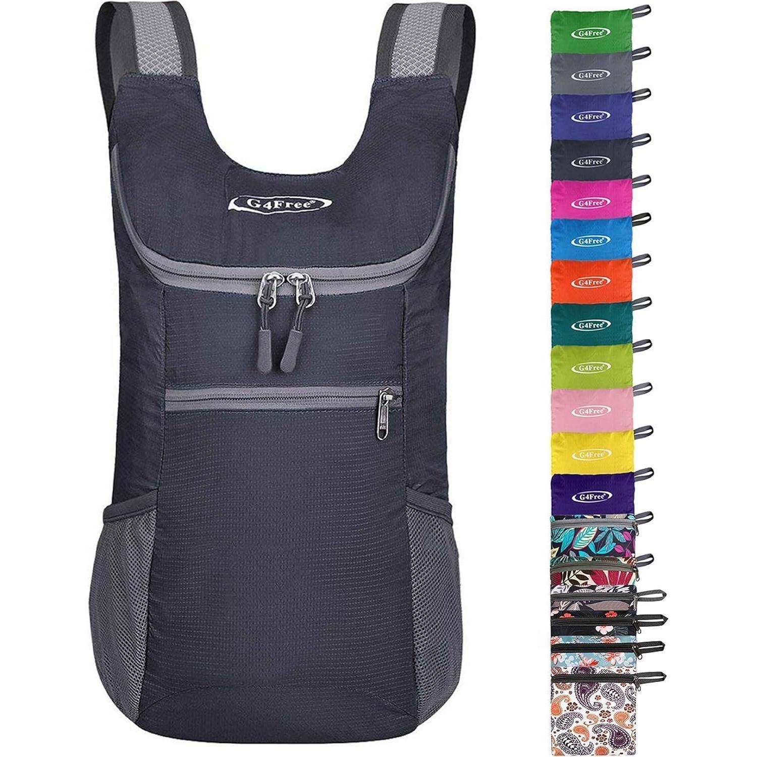 Rucksack 11l Wandern Radfahren Mehrzweck Damen Herren Grau