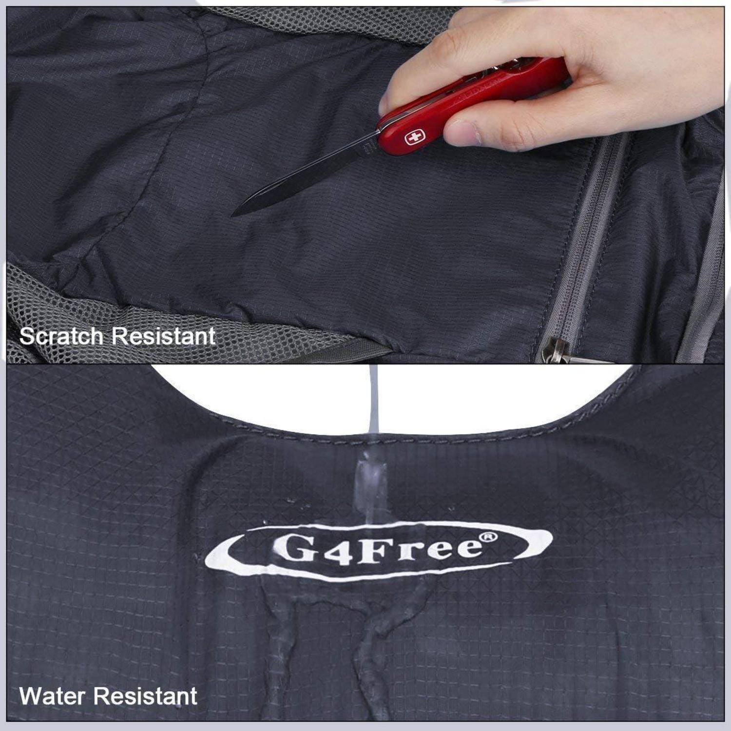 Rucksack 11l Wandern Radfahren Mehrzweck Damen Herren Grau