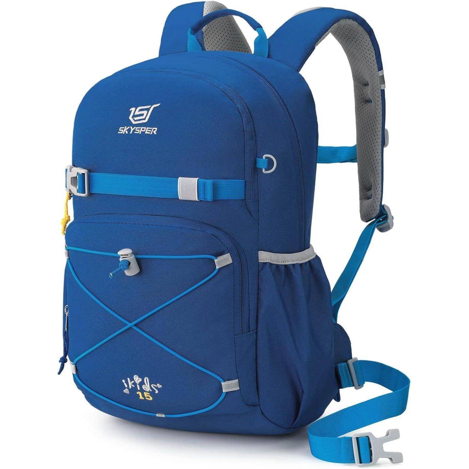 Kinderrucksack 15L Wanderrucksack Kinder Wandern Outdoor Blau