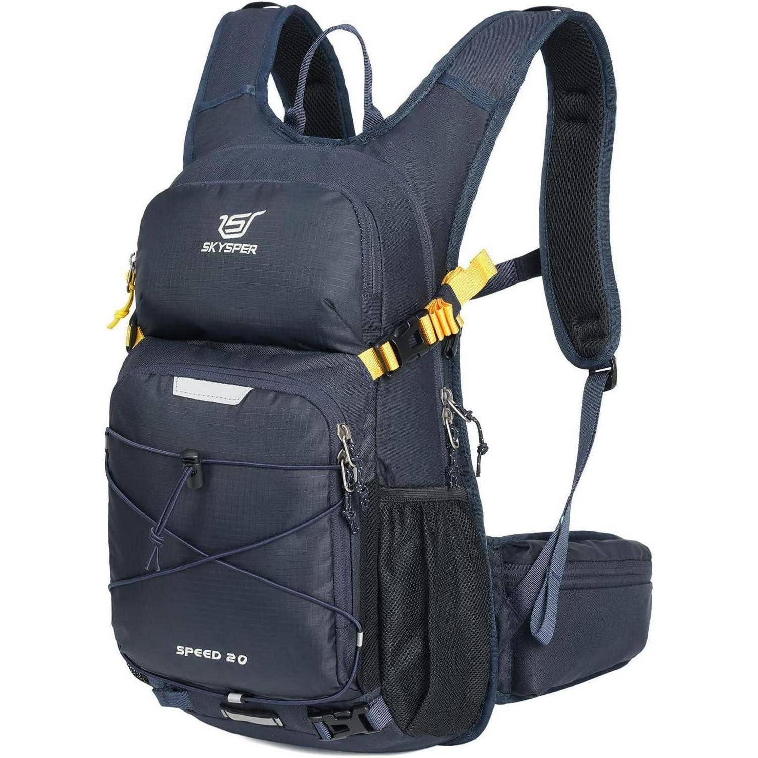 Rucksack 20L Herren Wanderrucksack Trinkrucksack Ispeed20-navyblau