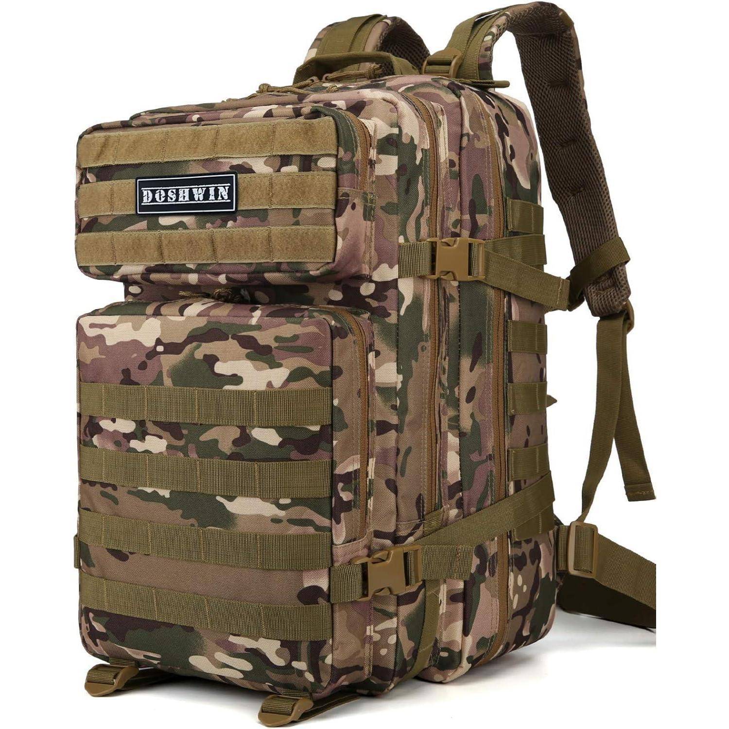 Rucksack 40L Taktischer Molle Survival Fluchtrucksack Cp