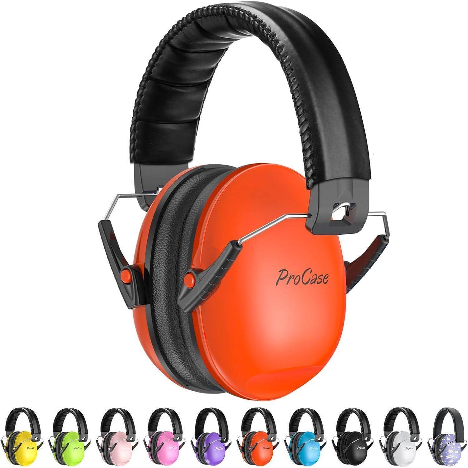 Gehörschutz Kinder Kapselgehörschutz NRR21dB 3bis12Jahre Orange 1